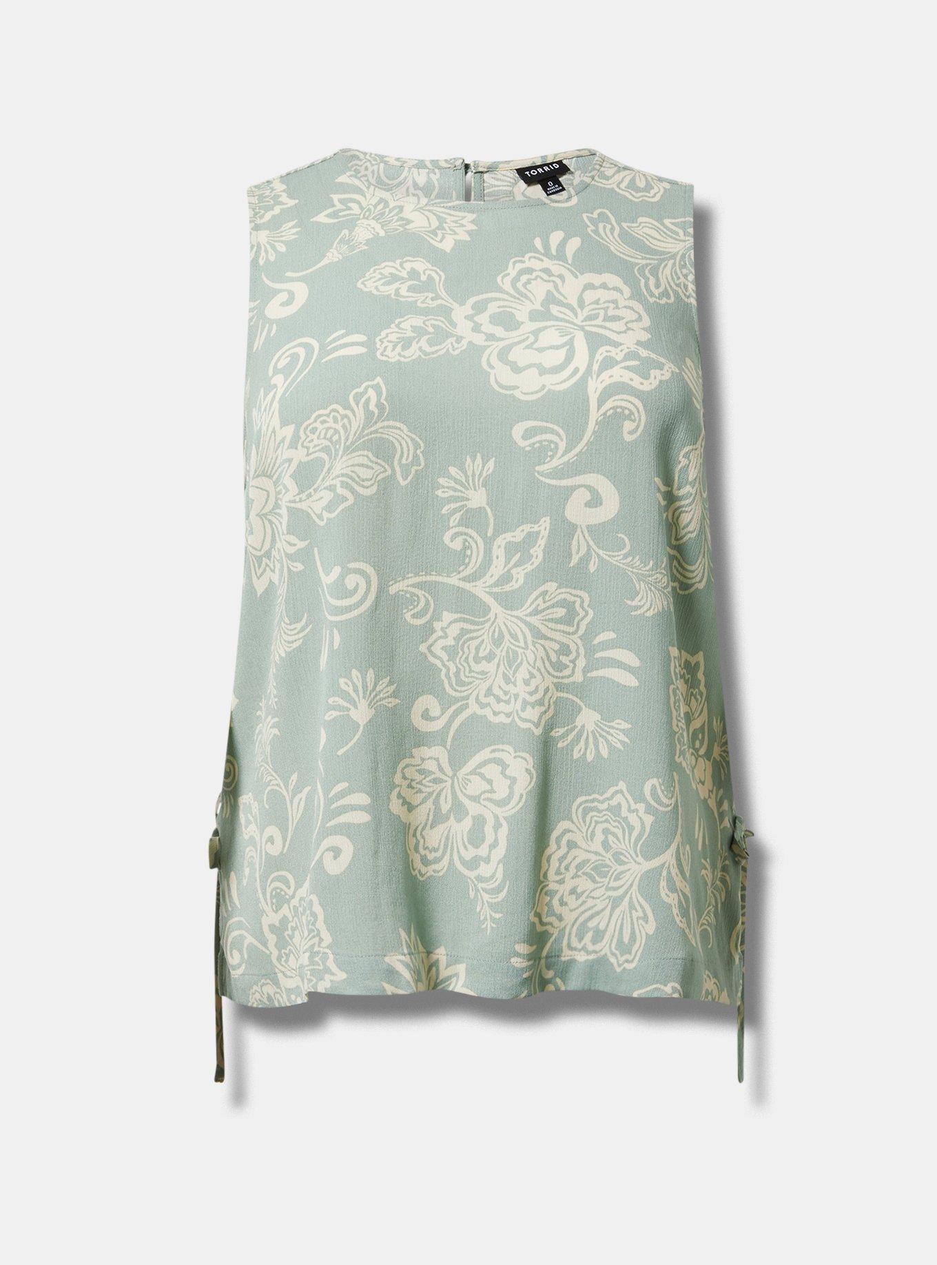 Crinkle Gauze Side-Tie Top Product Image