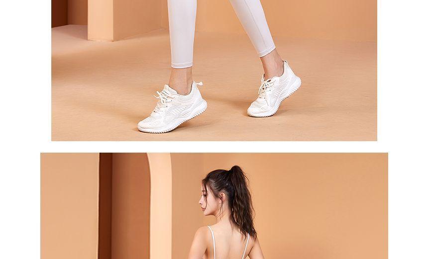 High Waist Plain Sports Leggings Product Image