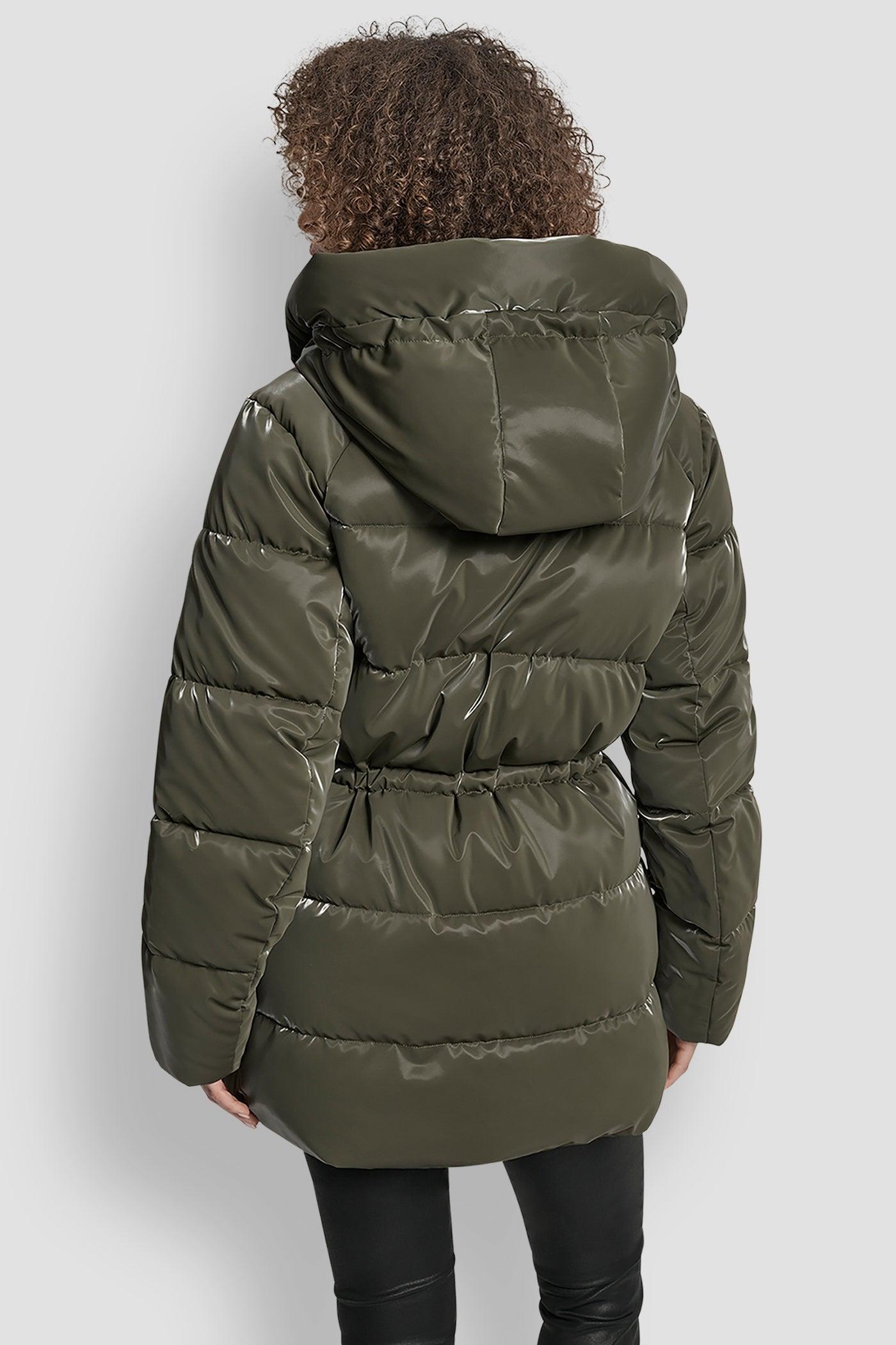 MID LENGTH LUSH PUFFER JACKET Product Image