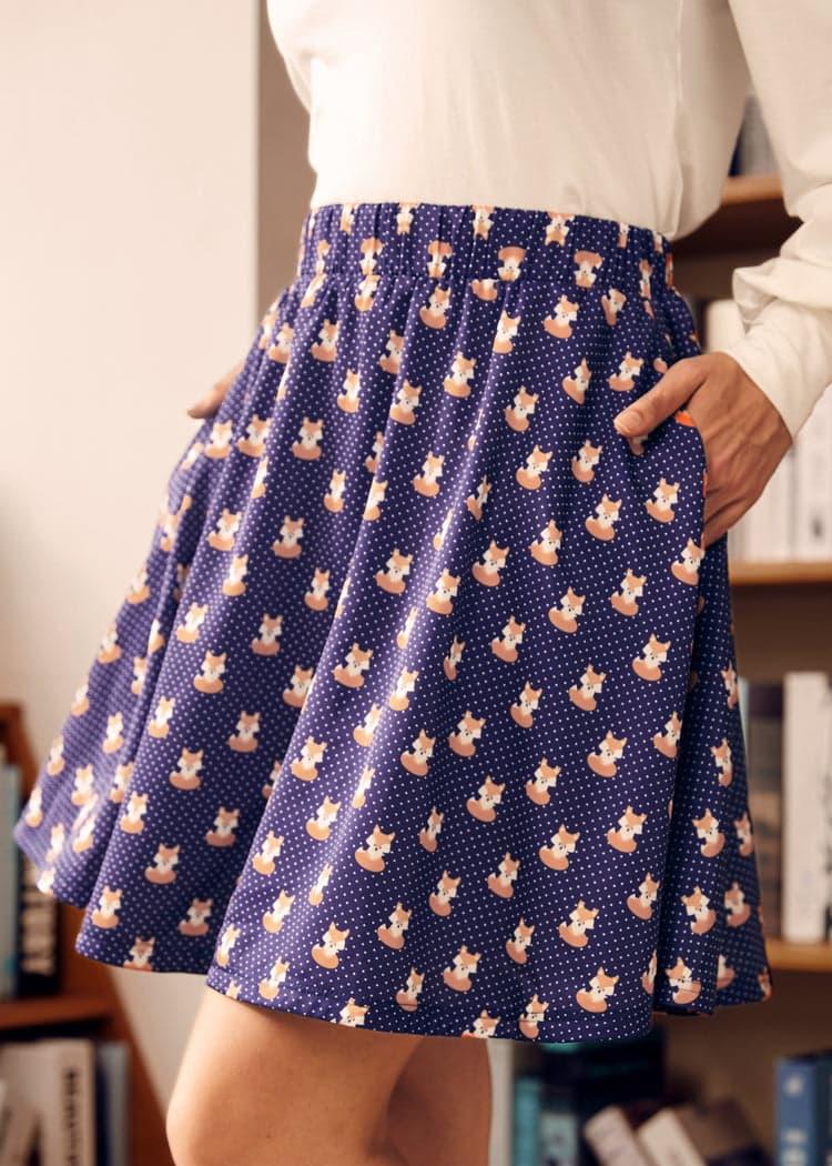 Twirl Into Fall A-Line Skirt Product Image