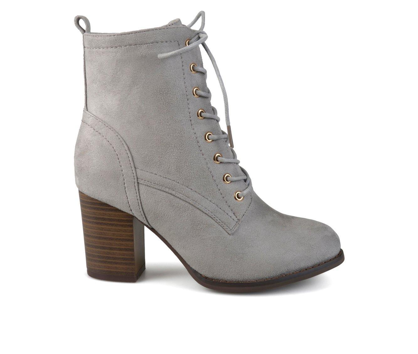 Women's Journee Collection Baylor Lace-Up Booties Product Image