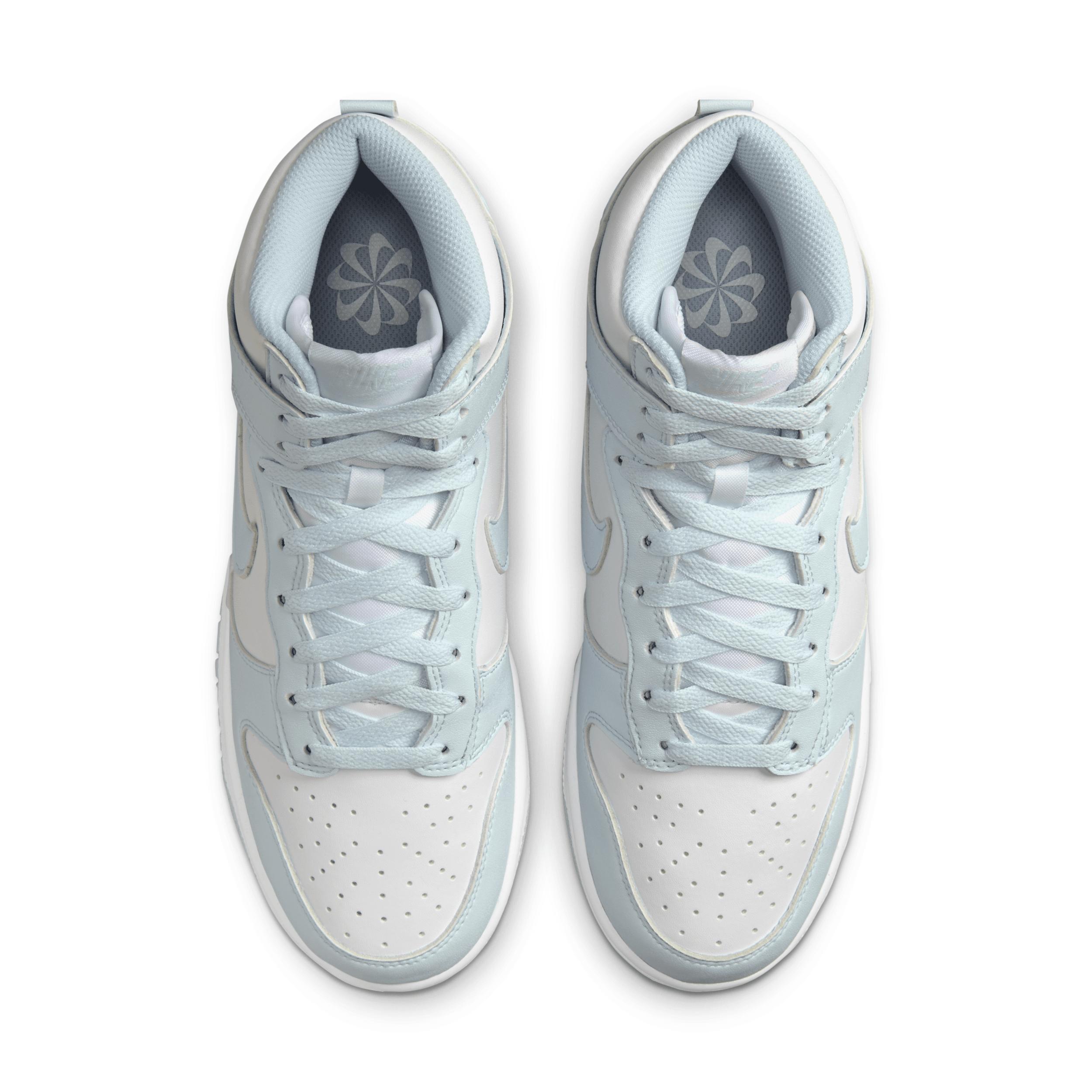 Nike Womens Nike Dunk High - Womens Shoes White/Black/Light British Tan Product Image