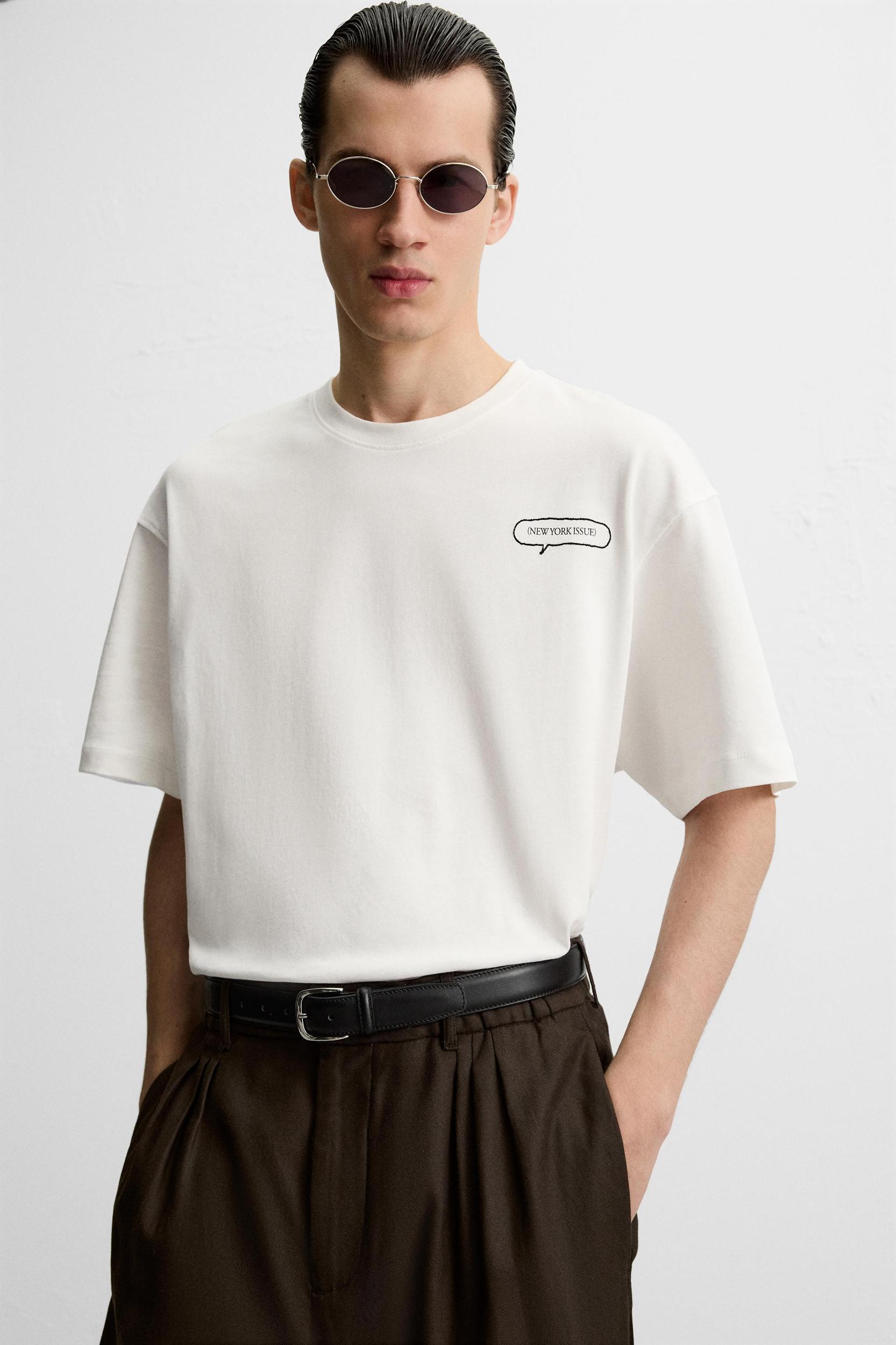 COMBINED EMBROIDERY T-SHIRT Product Image