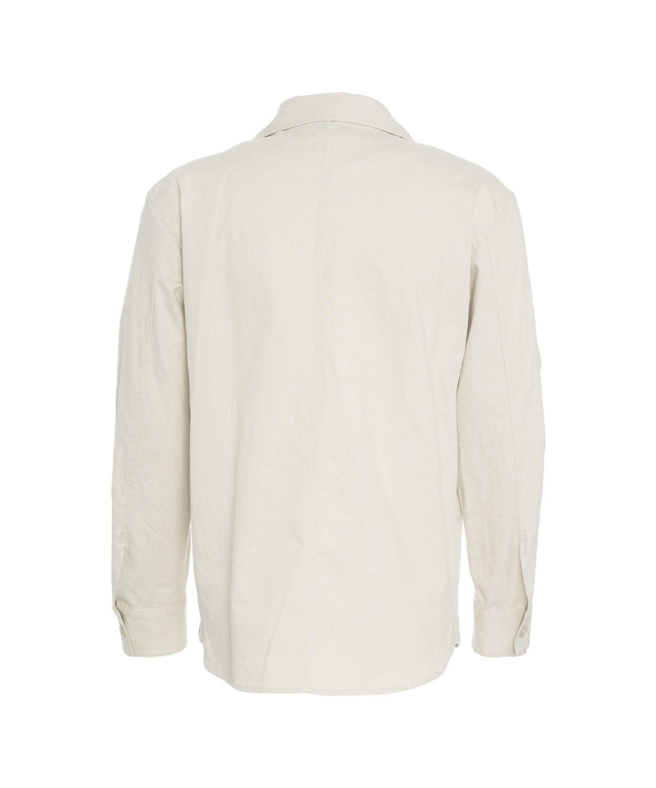 Overshirt in linen blend Product Image