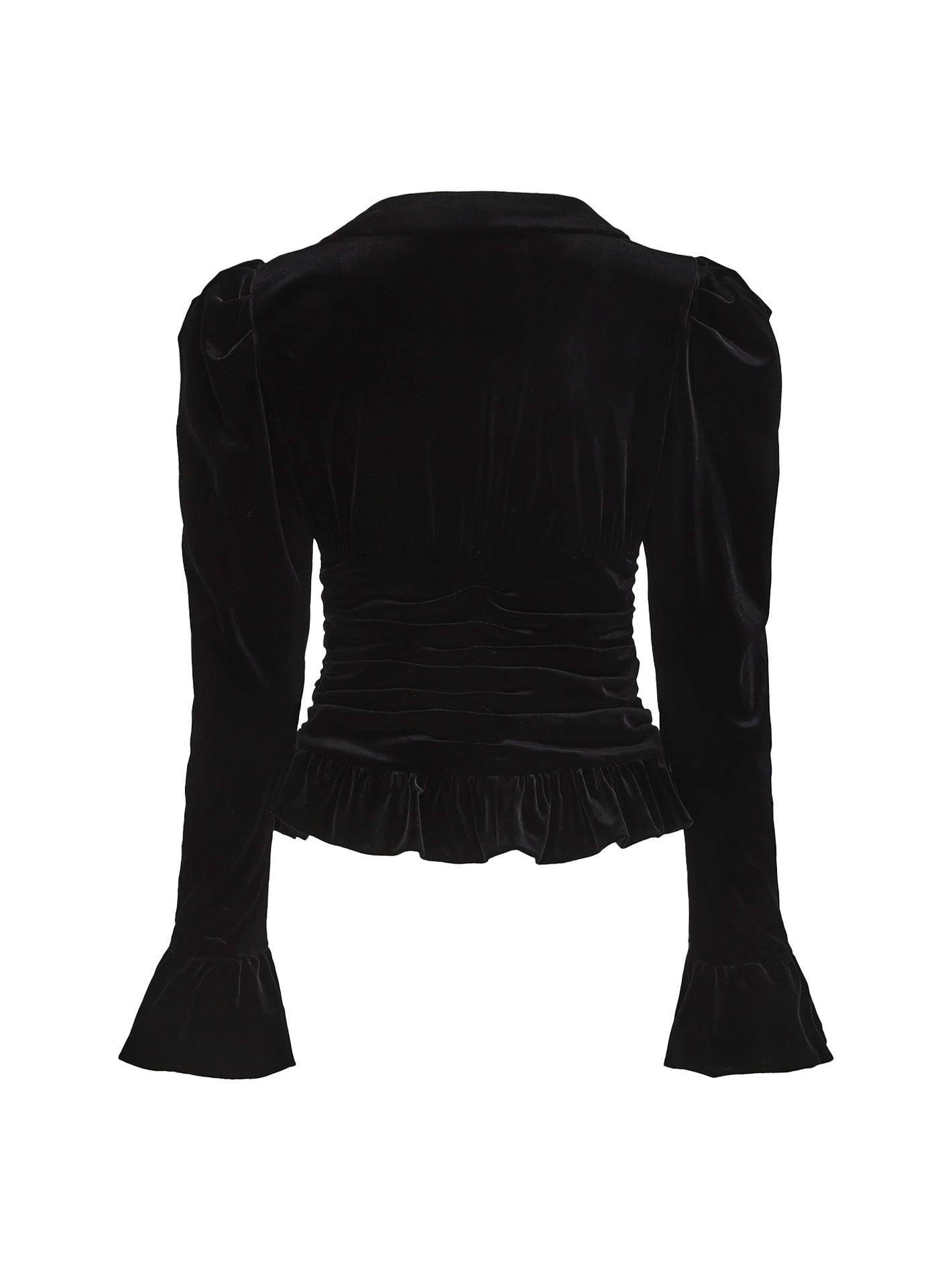 Josie Velvet Top (Final Sale) Product Image