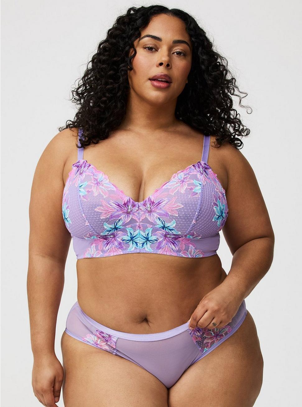 Unlined Lily Lace Bralette Product Image