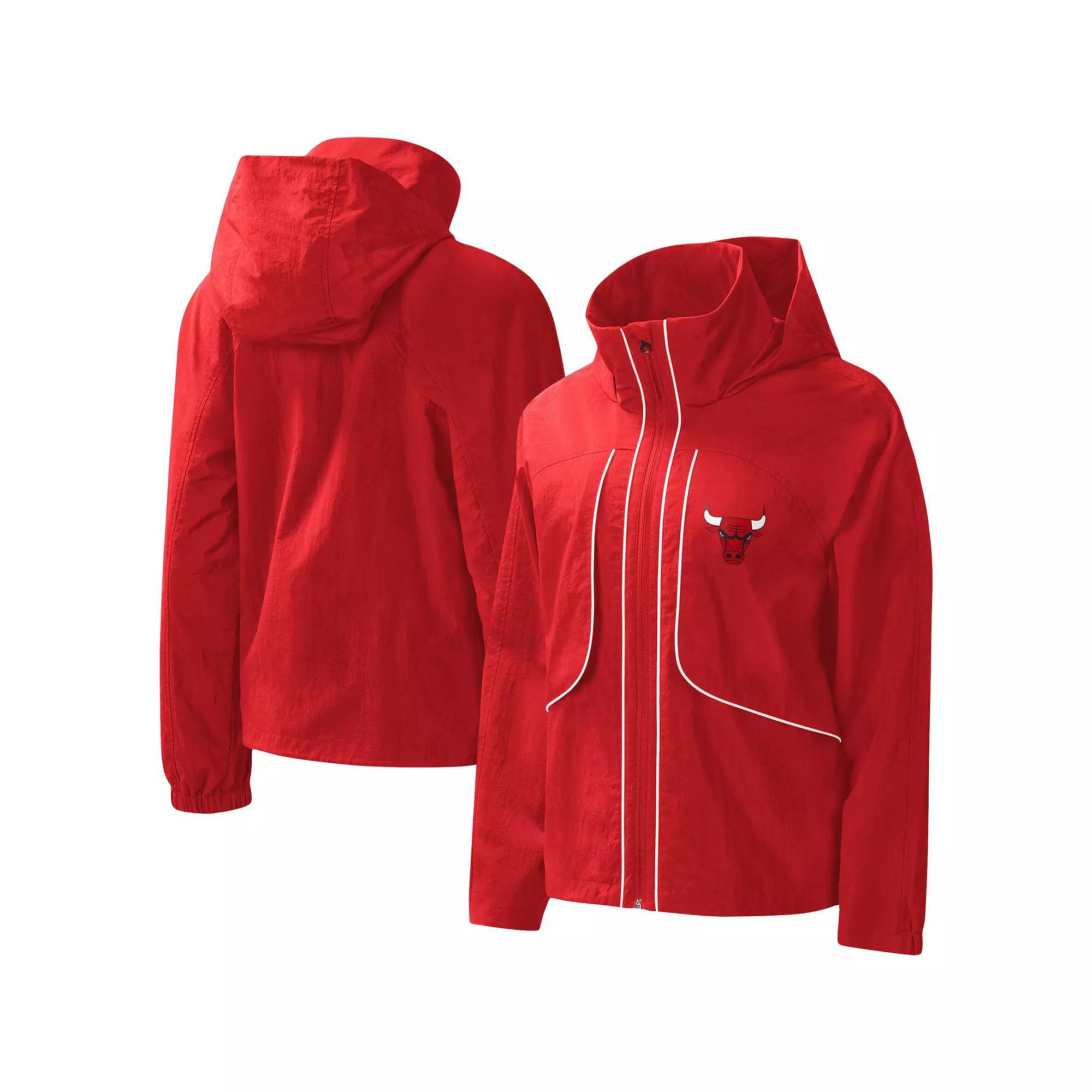 Women's G-III 4Her by Carl Banks Red Chicago Bulls Last Shot Full-Zip Hoodie,  Product Image