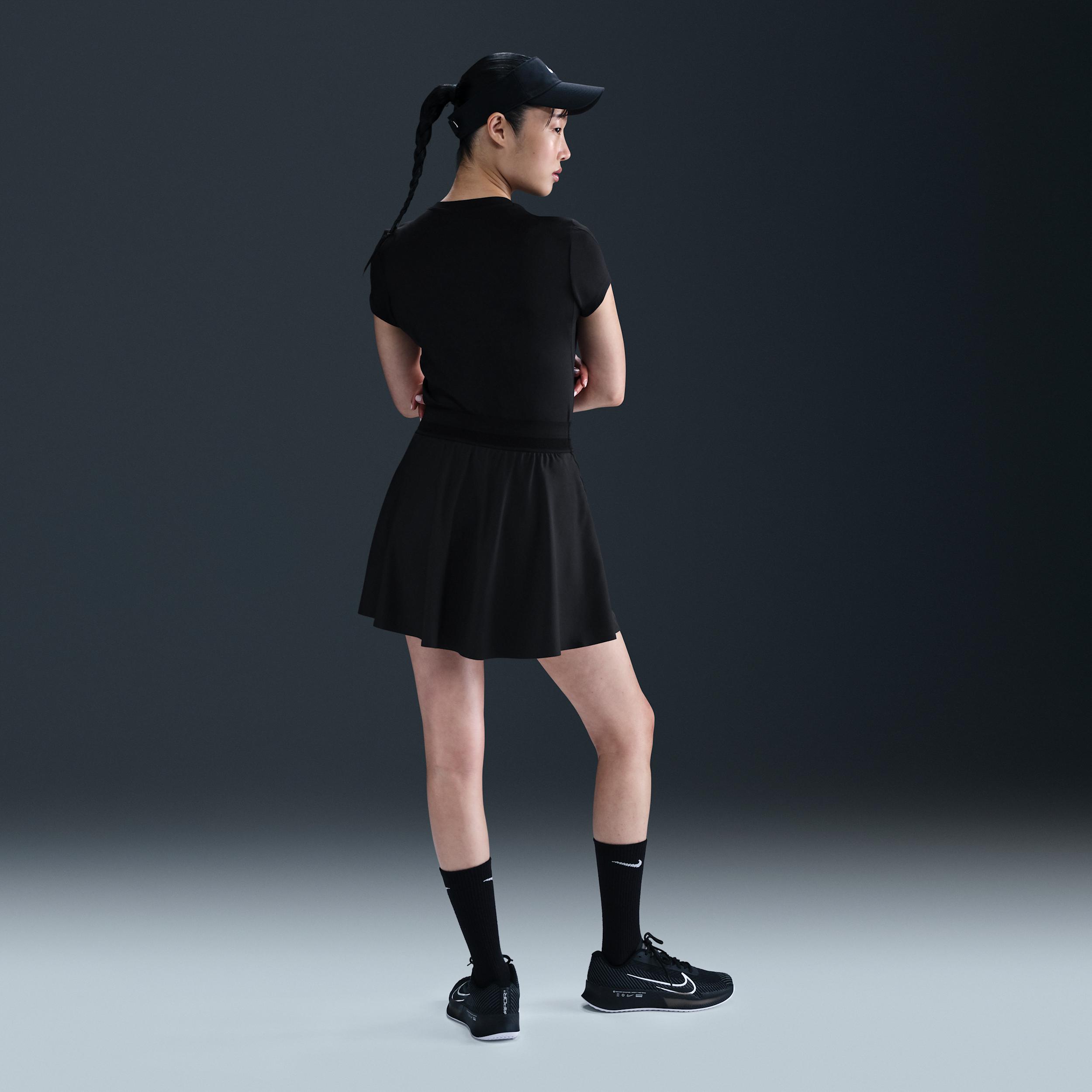 Nike Womens Court Ace Advantage Dri-FIT Tennis Skirt | FZ6726-100 Product Image