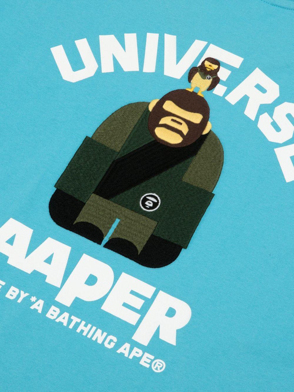 logo-appliqué cotton T-shirt Product Image