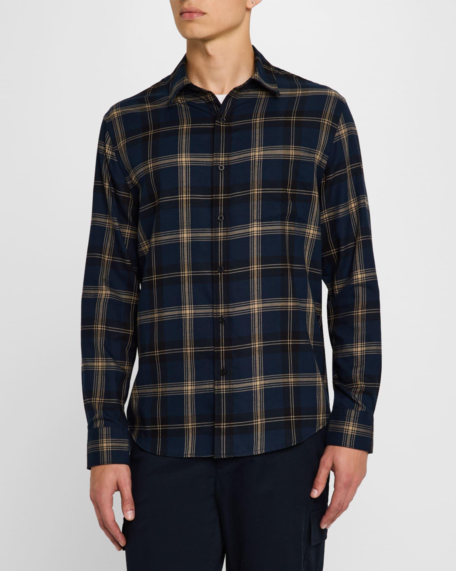 Men's Terrance Plaid Sport Shirt Product Image