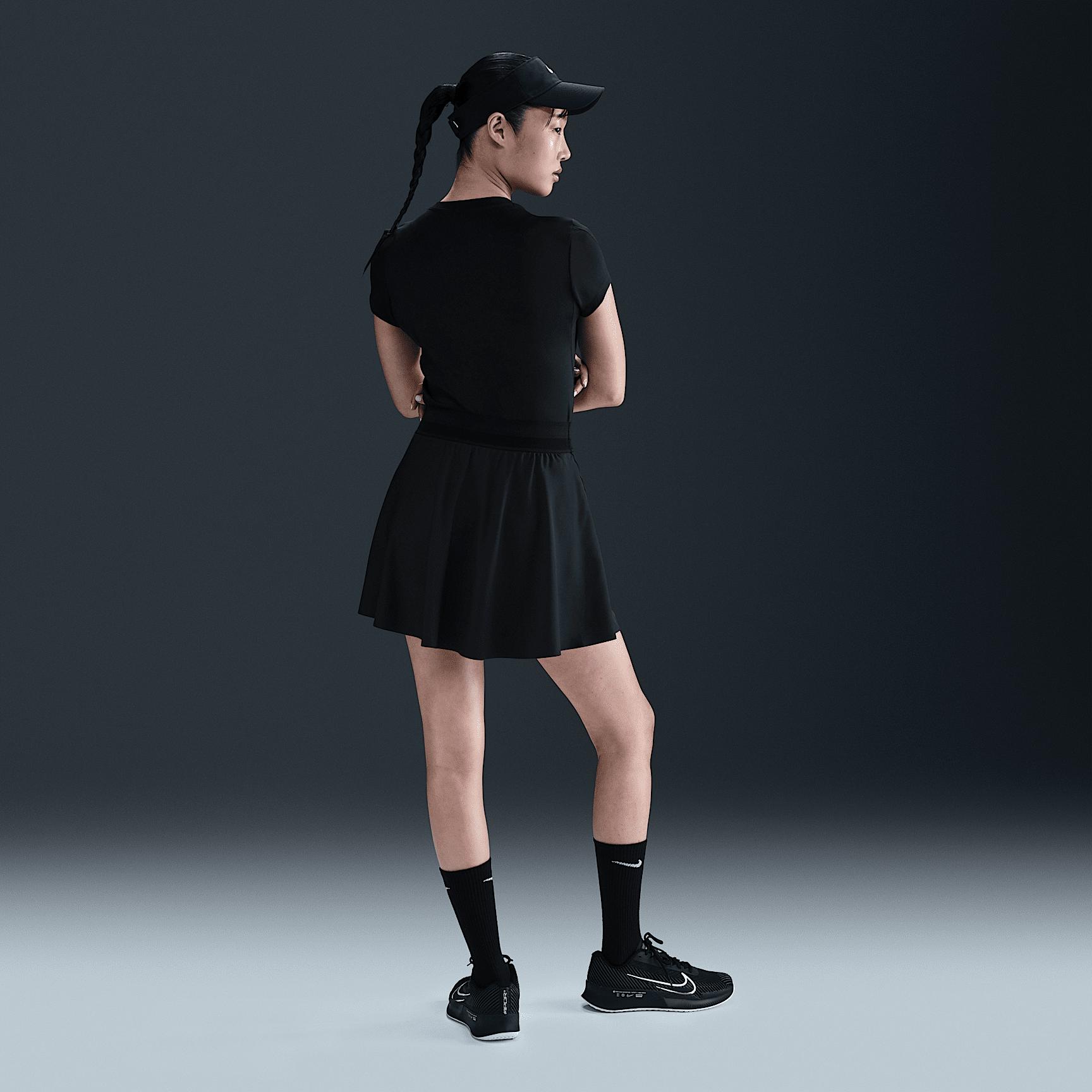 Nike Womens Court Ace Advantage Dri-FIT Tennis Skirt | FZ6726-100 Product Image