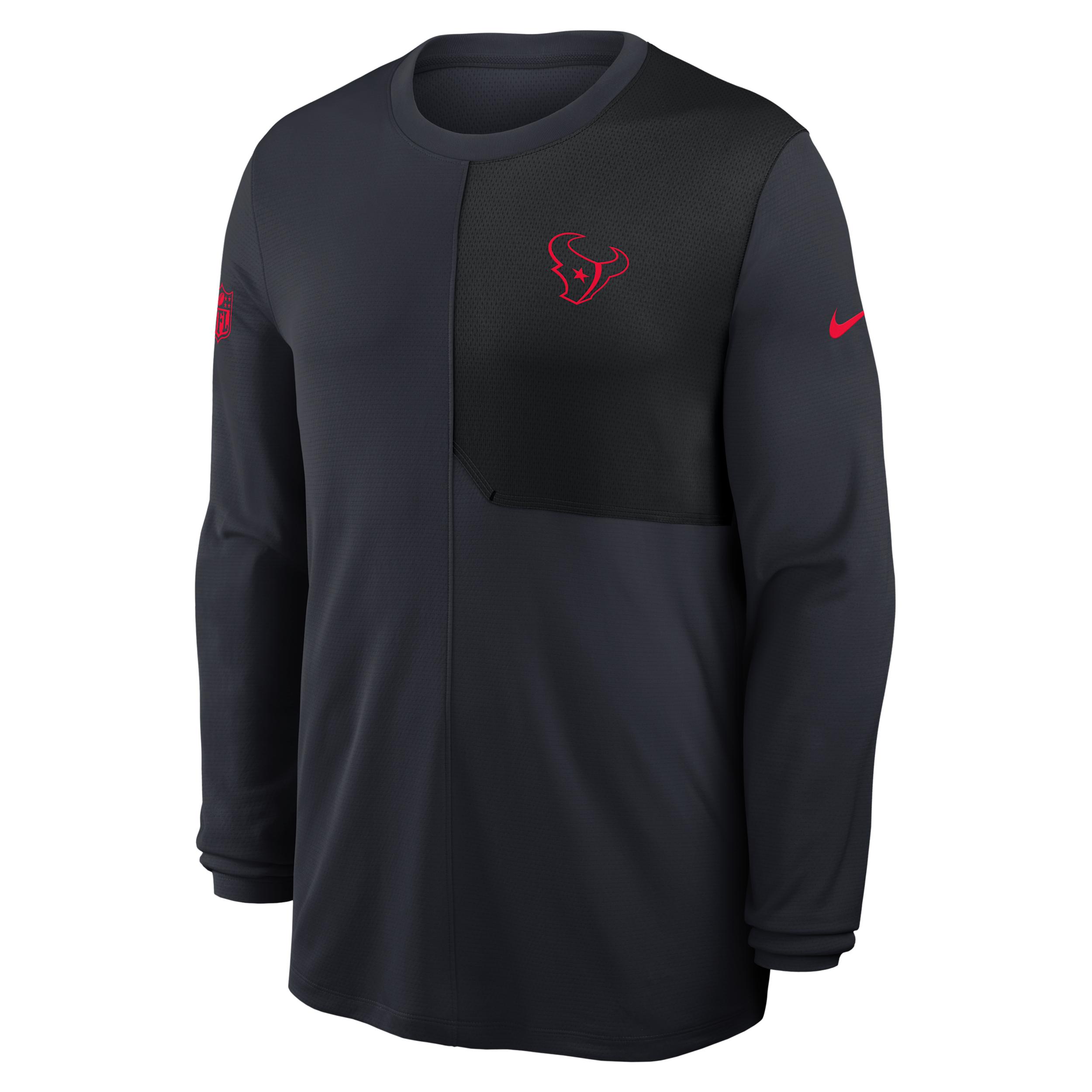 Georgia Sideline Coach Nike Mens Dri-FIT College Long-Sleeve Top | 03B10CDSNGB-2QD Product Image