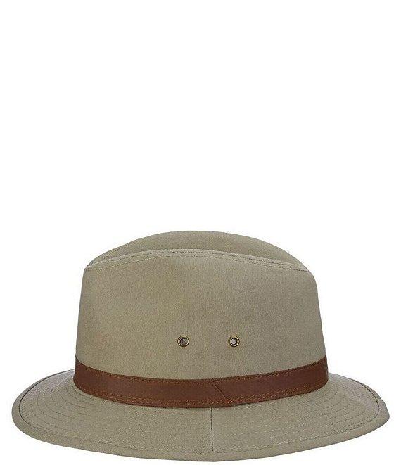 Dorfman Milano Hiker Washed Twill Safari 2 1/2#double; Brim Hat Product Image