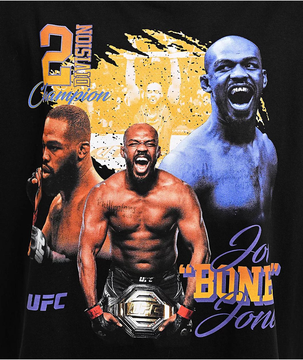 UFC Bones Jones Black T-Shirt Product Image