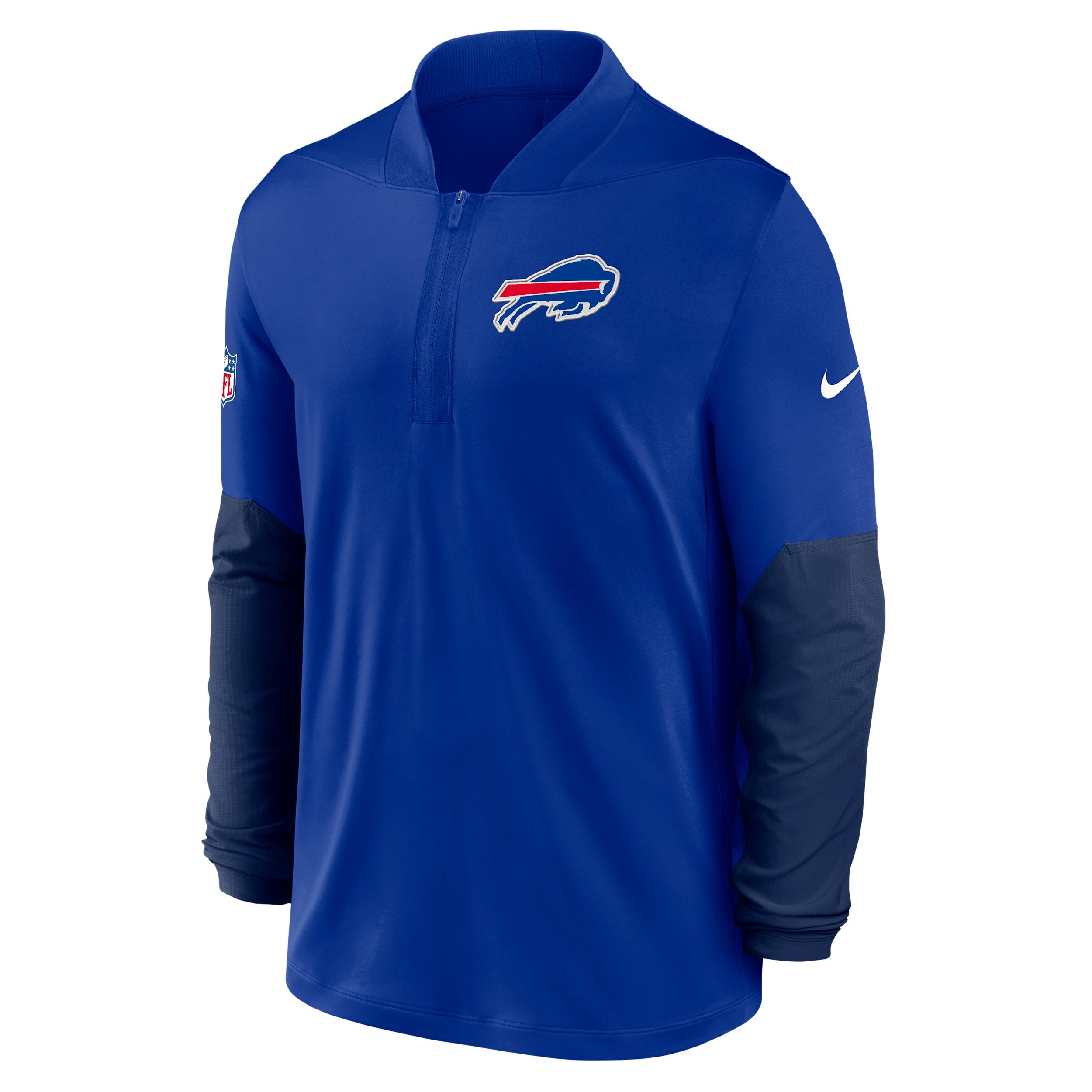 Indianapolis Colts Feel The Pressure Nike Mens Dri-FIT NFL 1/2-Zip Top | 03BA0DGI98-RZB Product Image