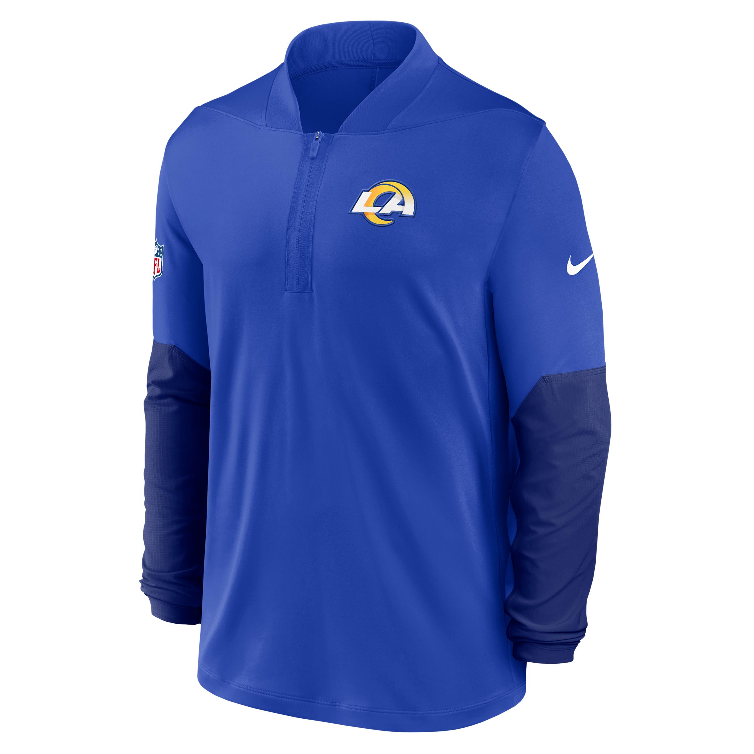New England Patriots Feel The Pressure Nike Men's Dri-FIT NFL 1/2-Zip Top Product Image