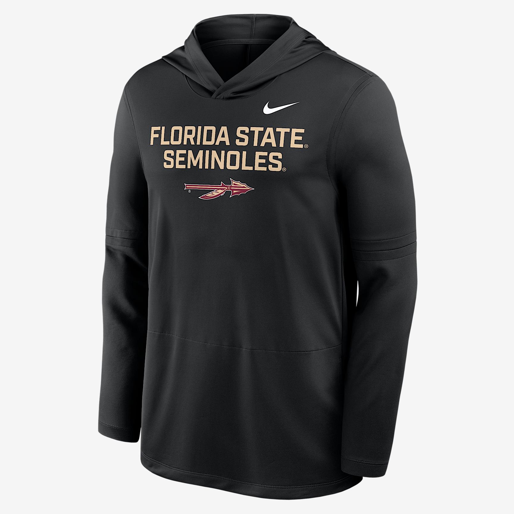 Mens Florida Sideline Jordan Brand Dri-FIT College Long-Sleeve Hooded Top | 0JB94EVUFN-7XL Product Image