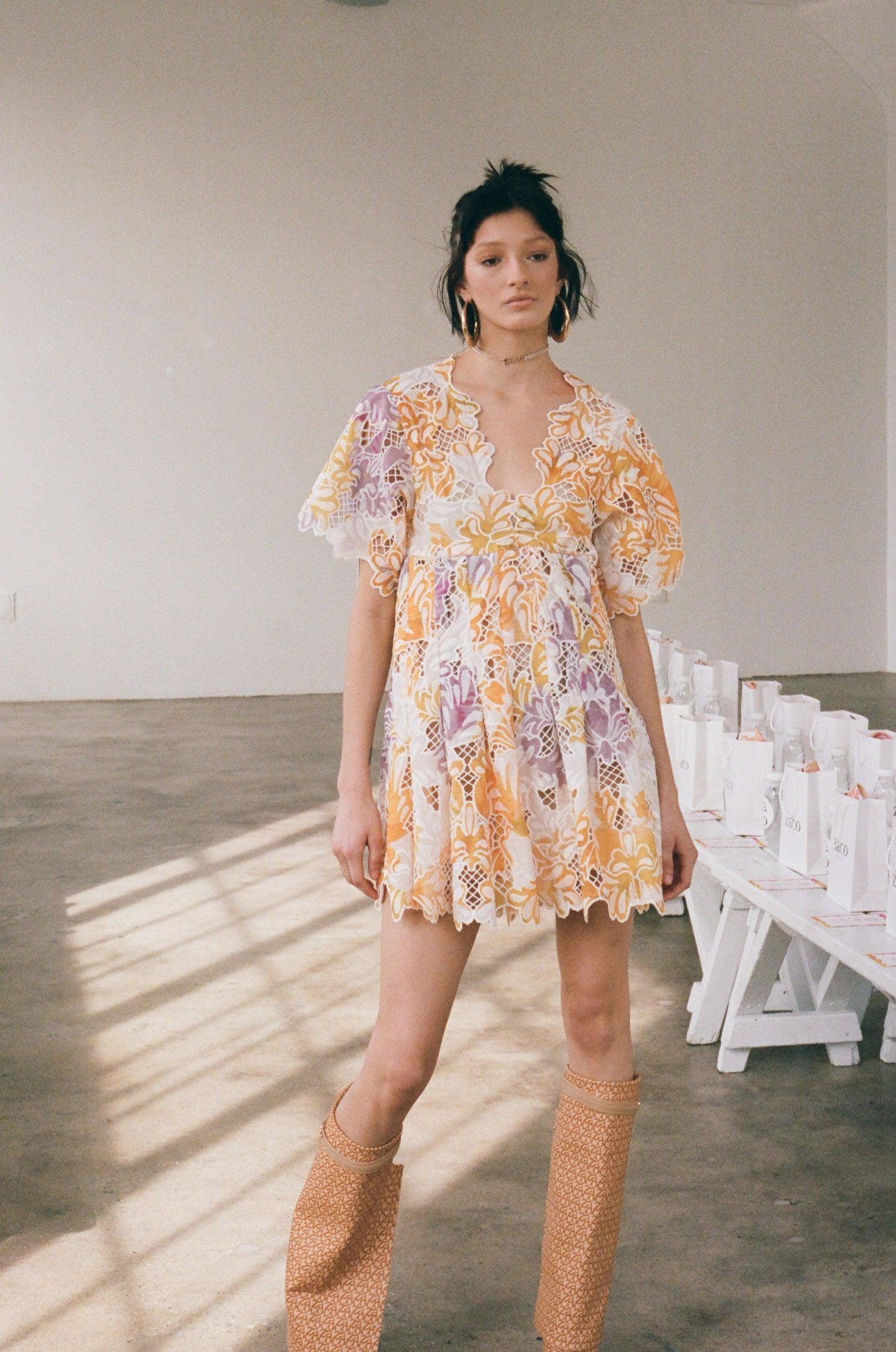 Gramercy Dress - Floreale Mellow Product Image