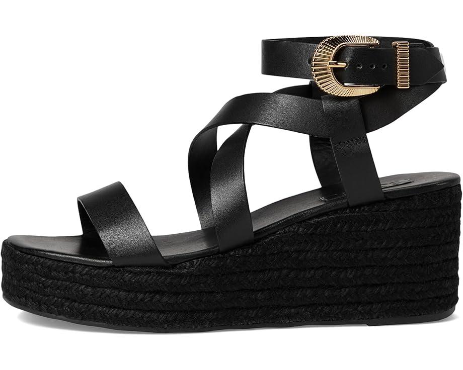 Ellna Cross-band Wedge Sandals Product Image