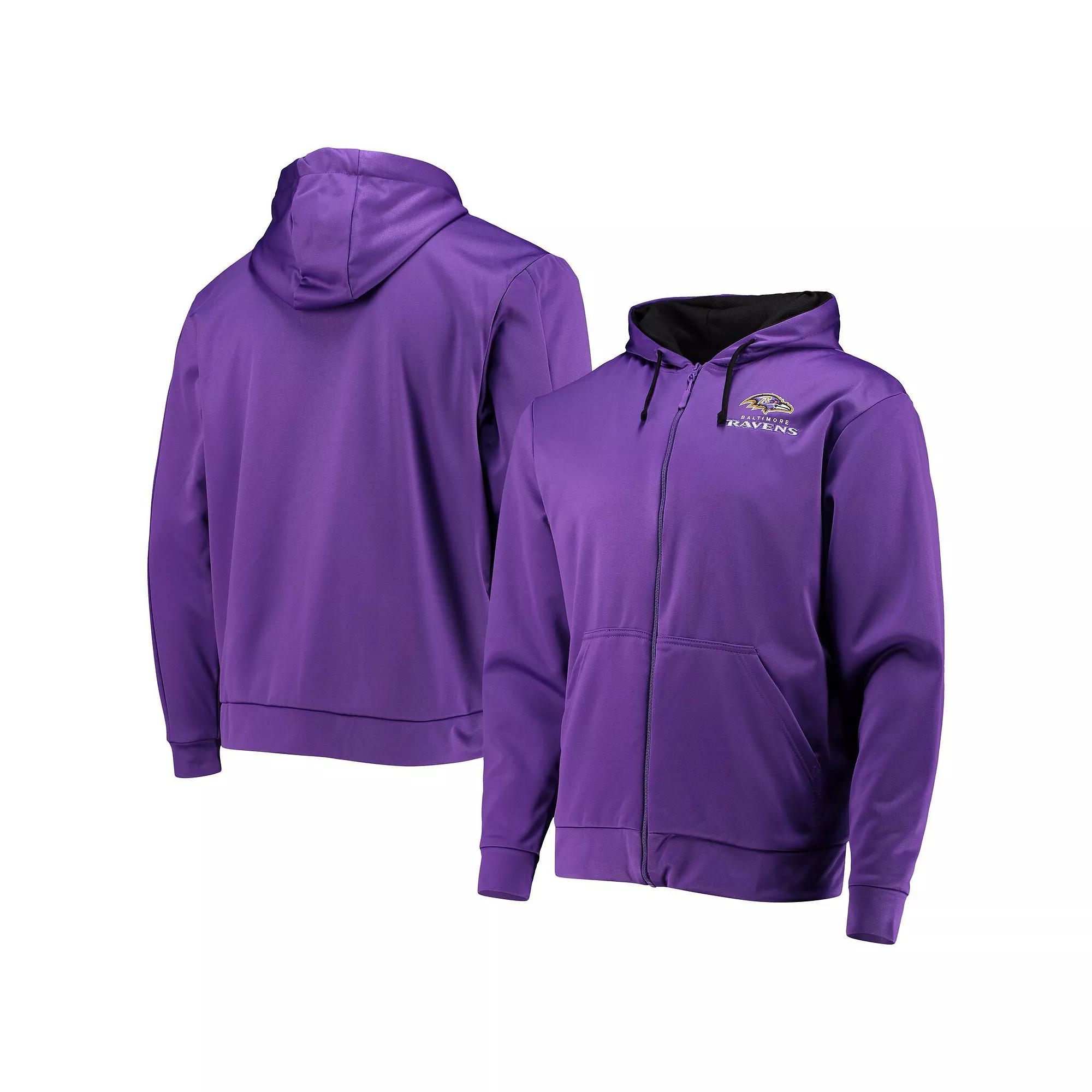 Men's Dunbrooke Purple/Black Baltimore Ravens Apprentice Full-Zip Hoodie,  Product Image