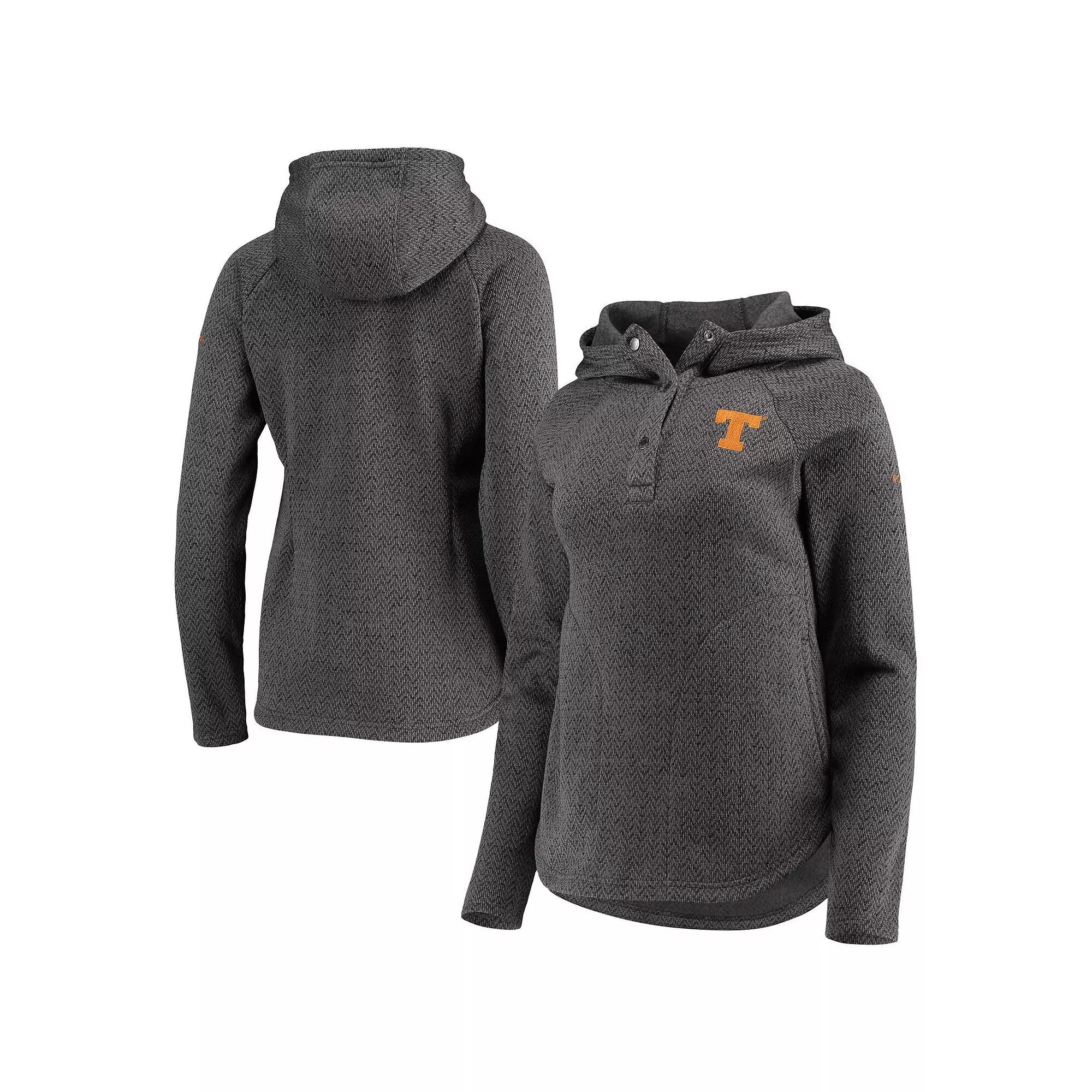 Women's Columbia Charcoal Texas Longhorns Darling Days Raglan Fleece Pullover Hoodie, Size: XS Product Image