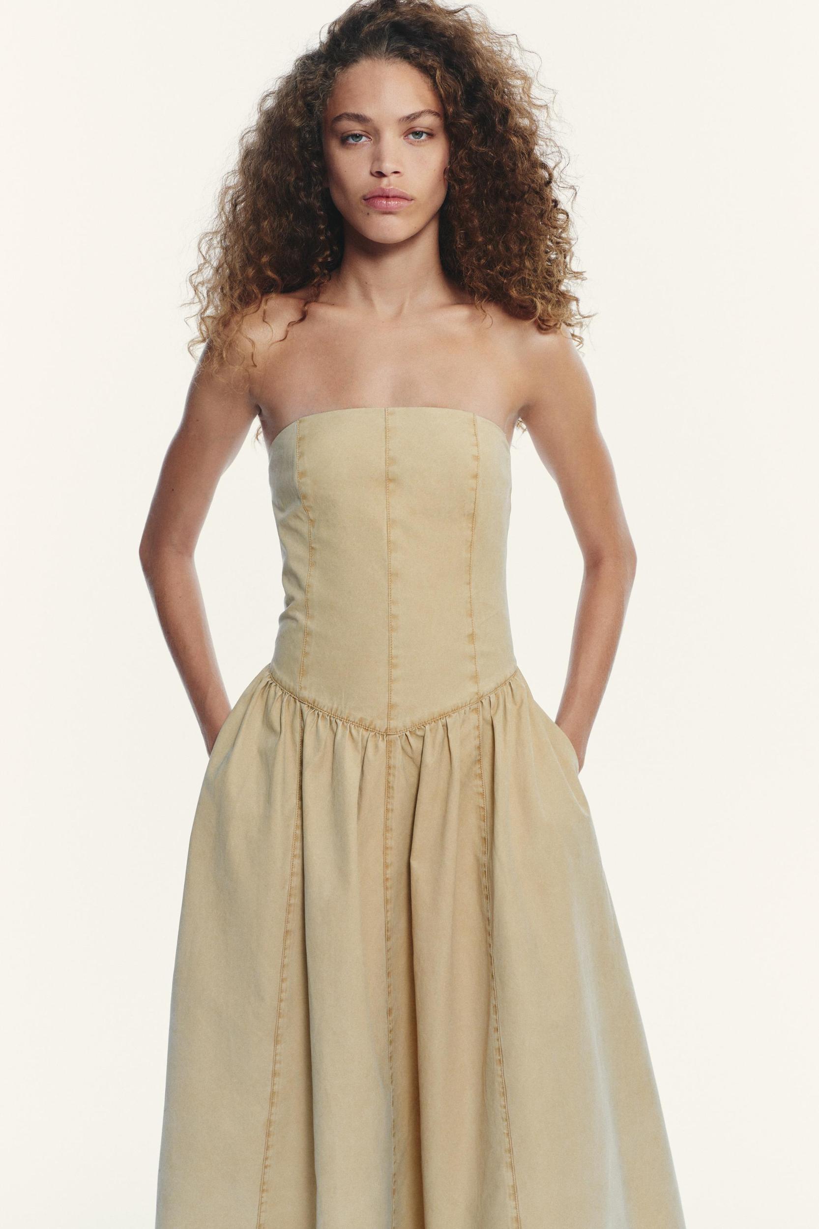 STRAPLESS DRESS Product Image