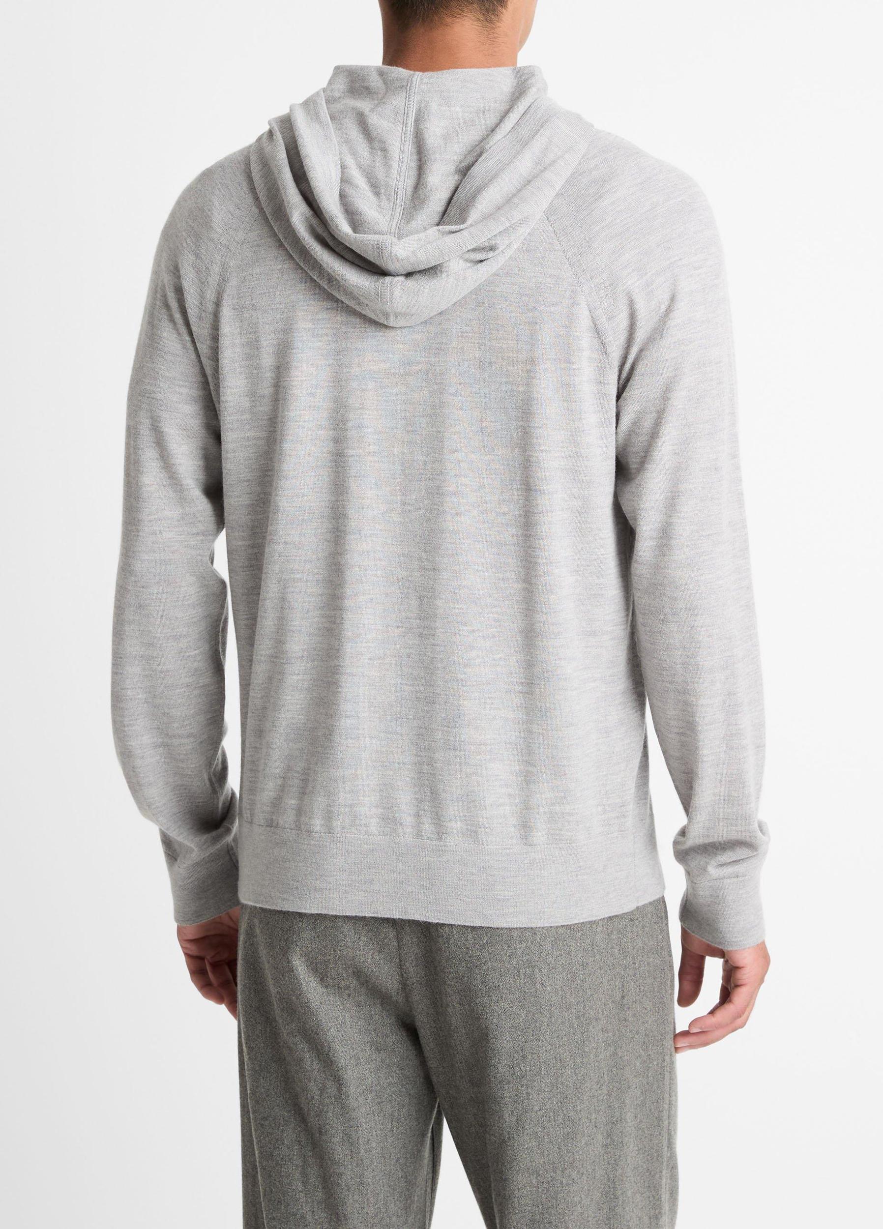 Featherweight Merino Wool-Cashmere Hoodie Product Image