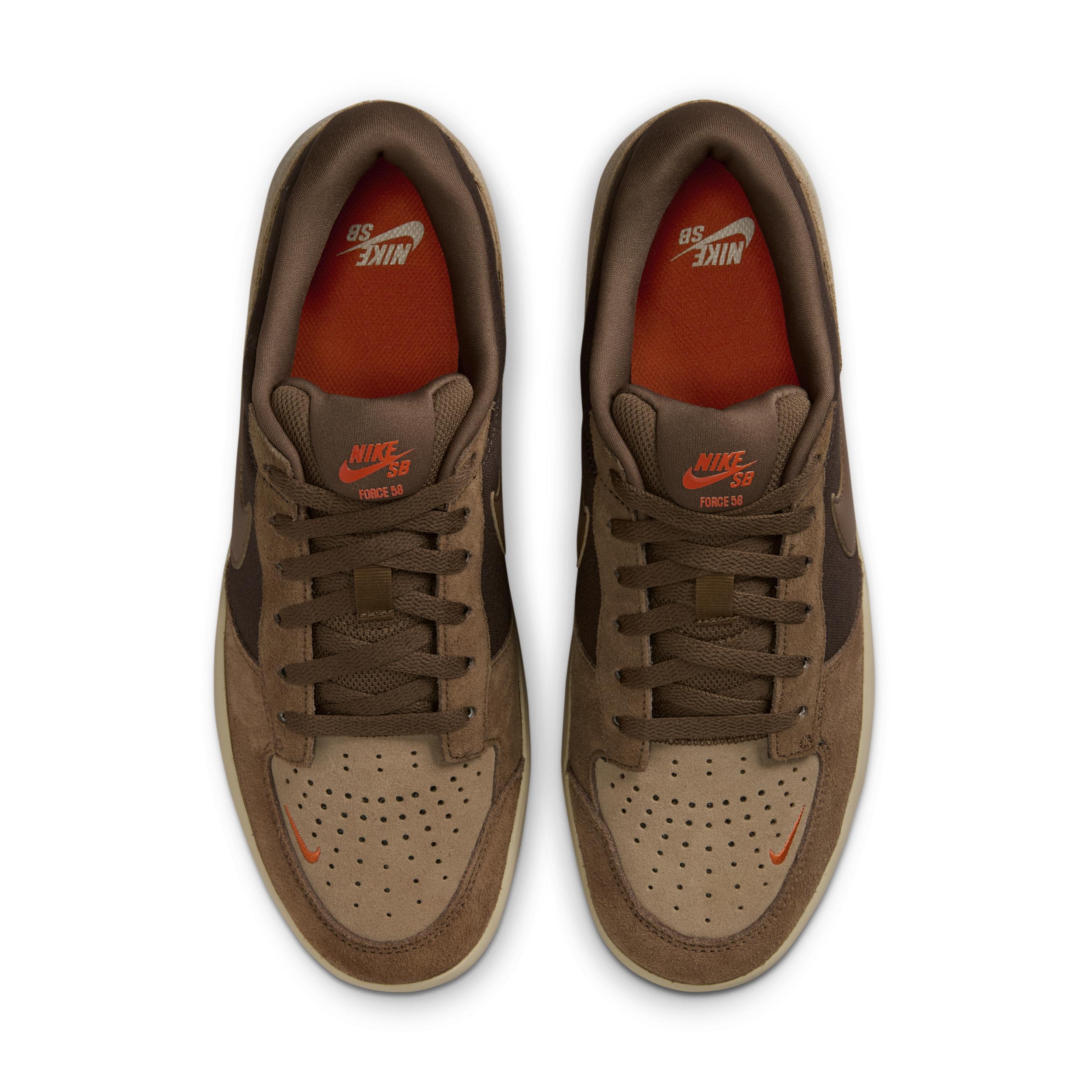 Mens Nike SB Force 58 Skate Shoes | DV5477-201 Product Image