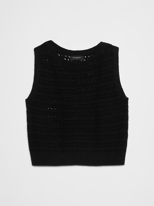 Open-Stitch Sweater Tank Product Image