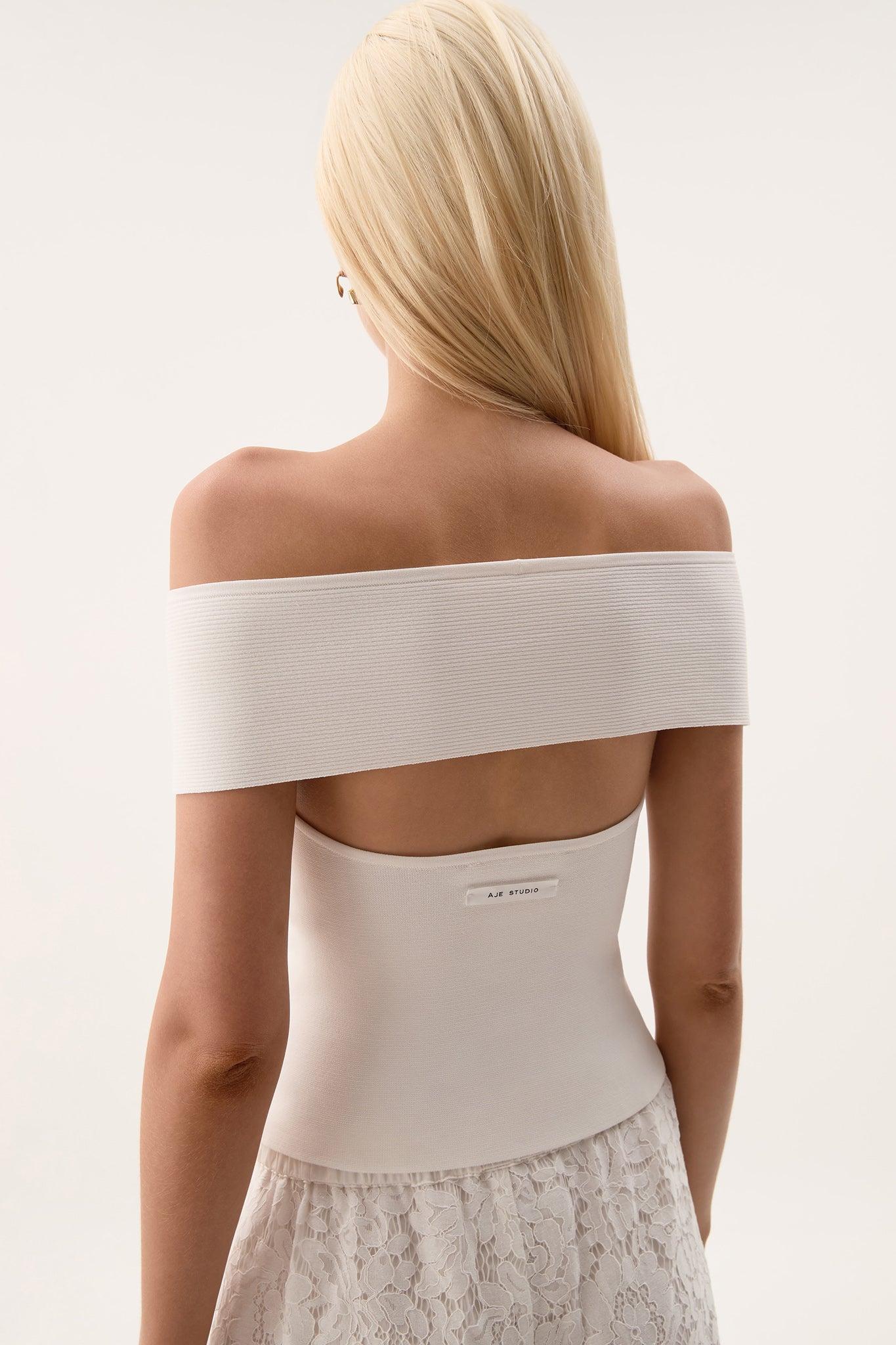 Deia Off Shoulder Knit Top Product Image