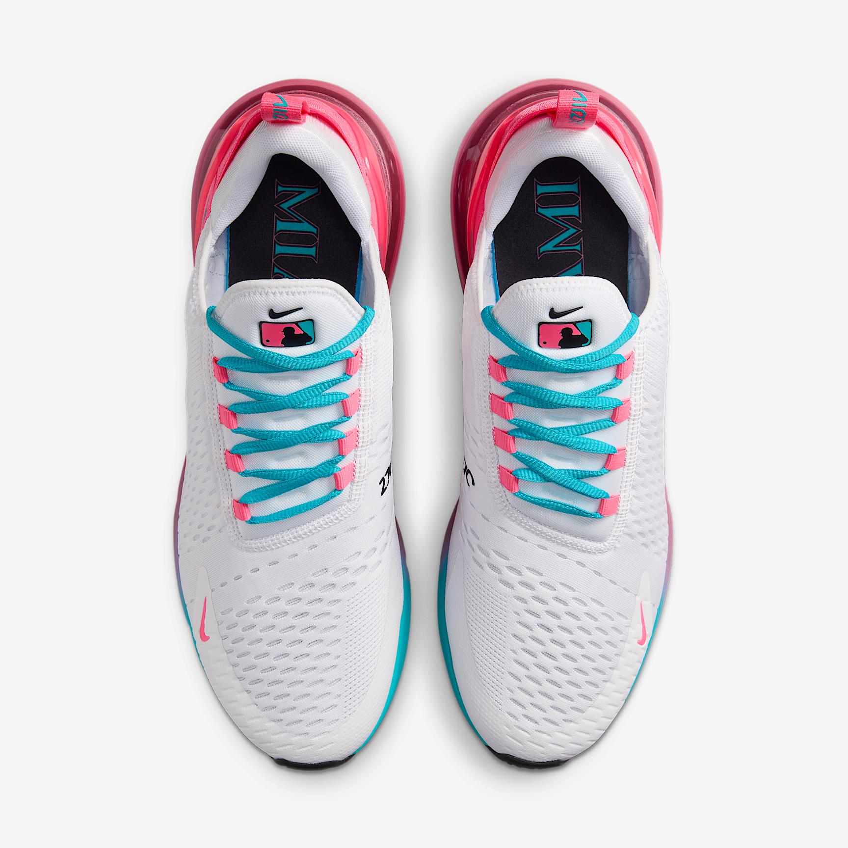 Miami Marlins Nike Air Max 270 Men's Shoes Product Image