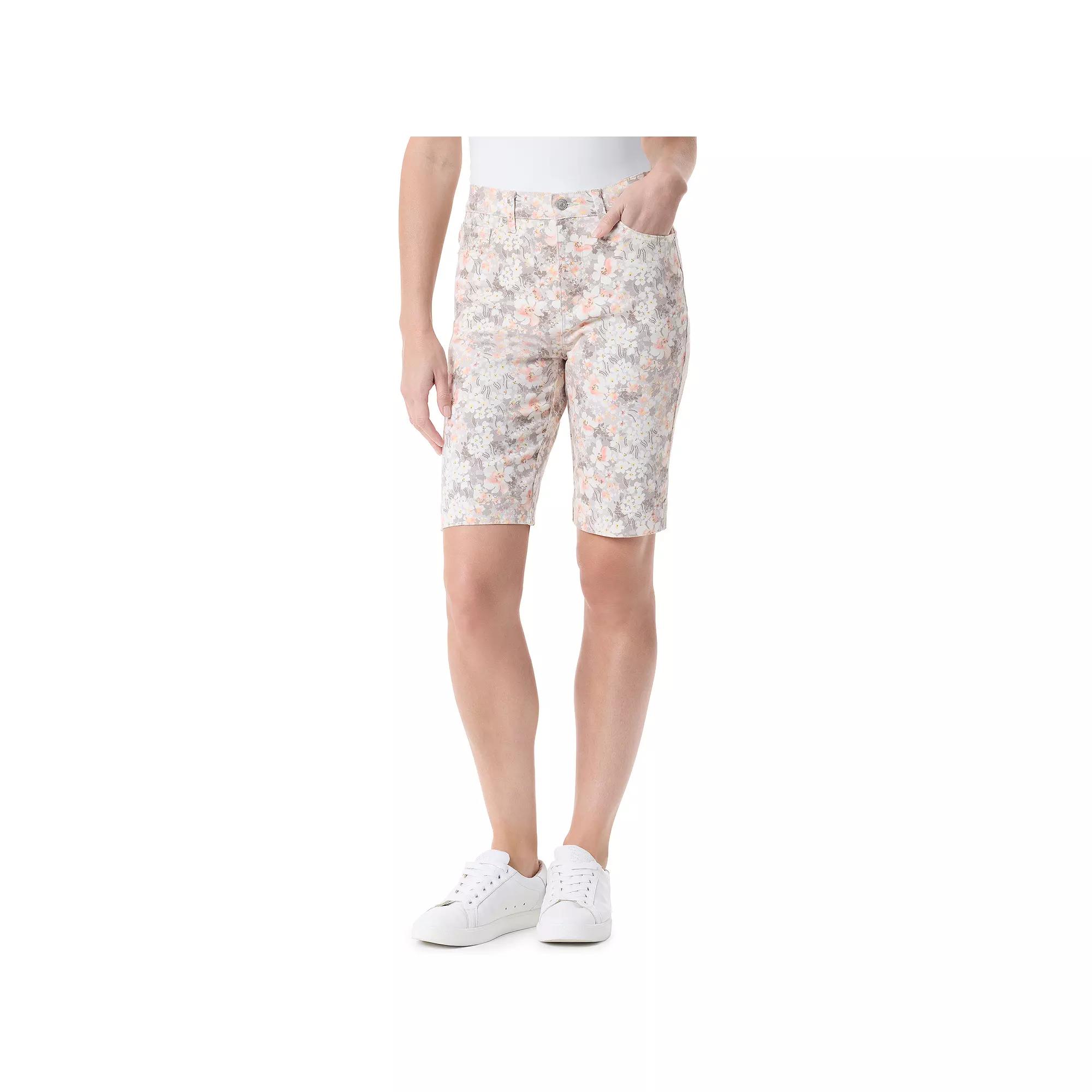 Womens Gloria Vanderbilt Amanda Bermuda Shorts Product Image