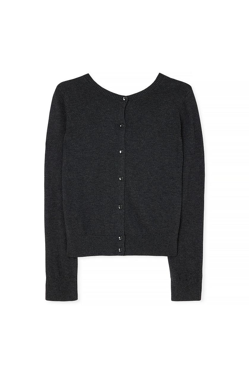 Knitted Button Detail Cardigan Product Image