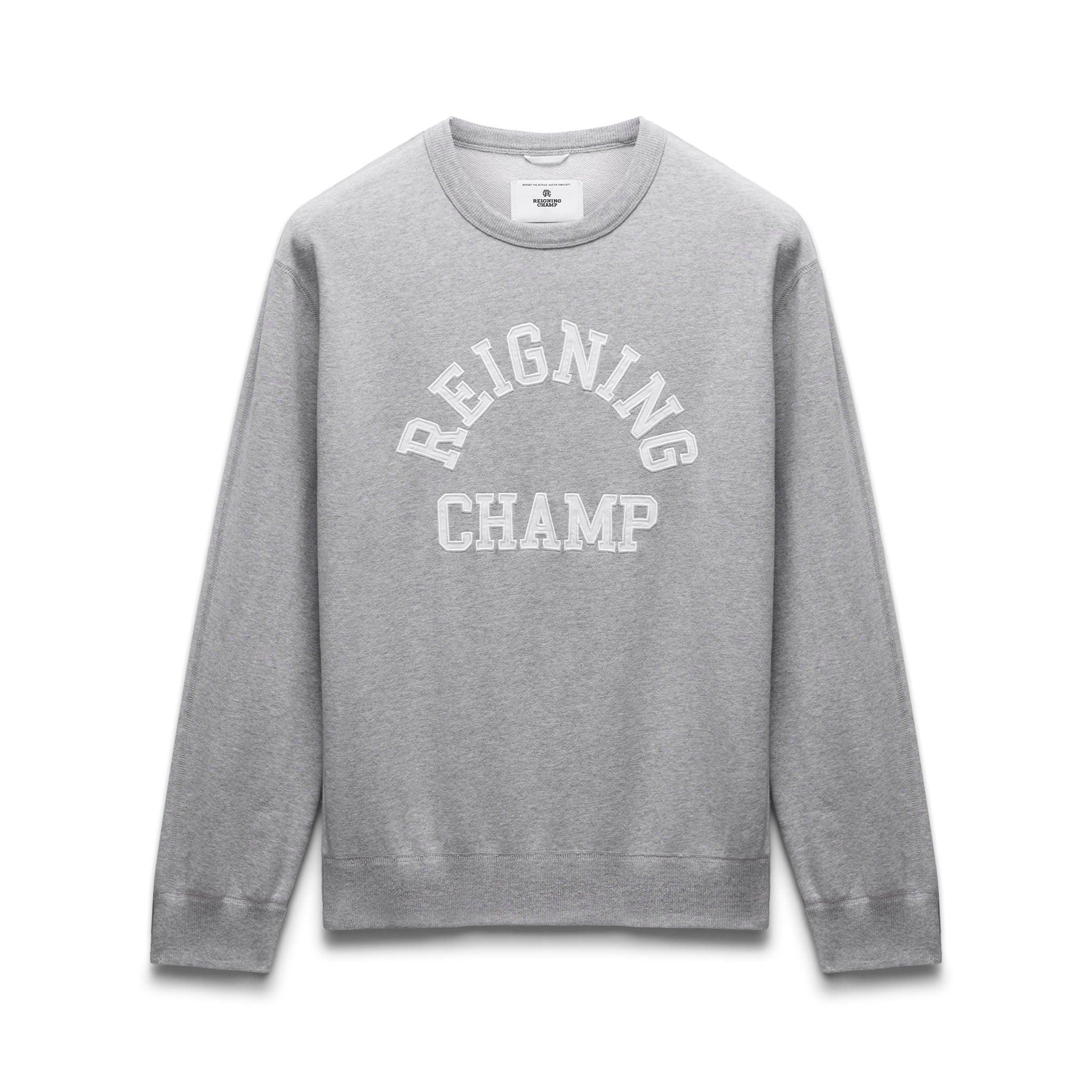 Midweight Terry Arch Logo Standard Crewneck Male Product Image