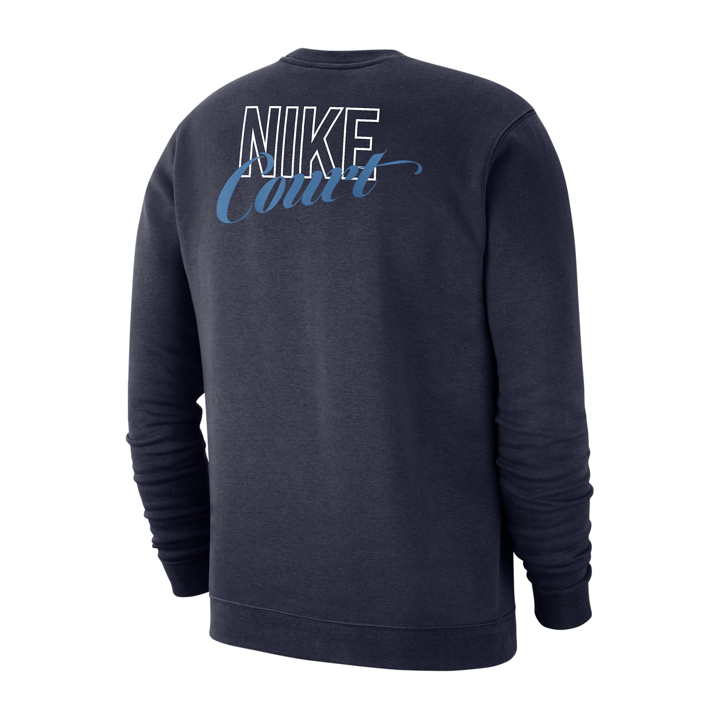 Nike Men's Club Tennis Fleece Crew Product Image