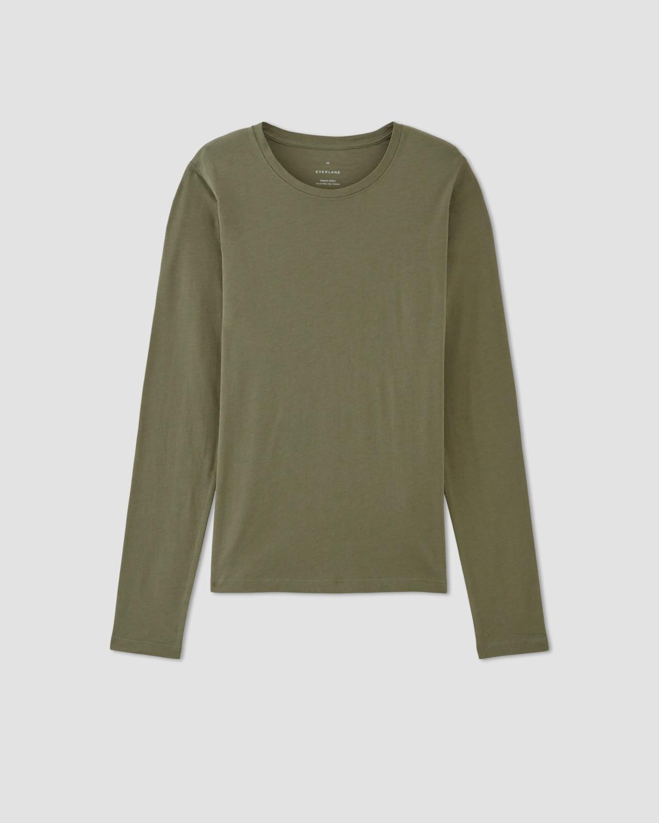 Womens Organic Cotton Long-Sleeve Crew Sweater by Everlane Product Image