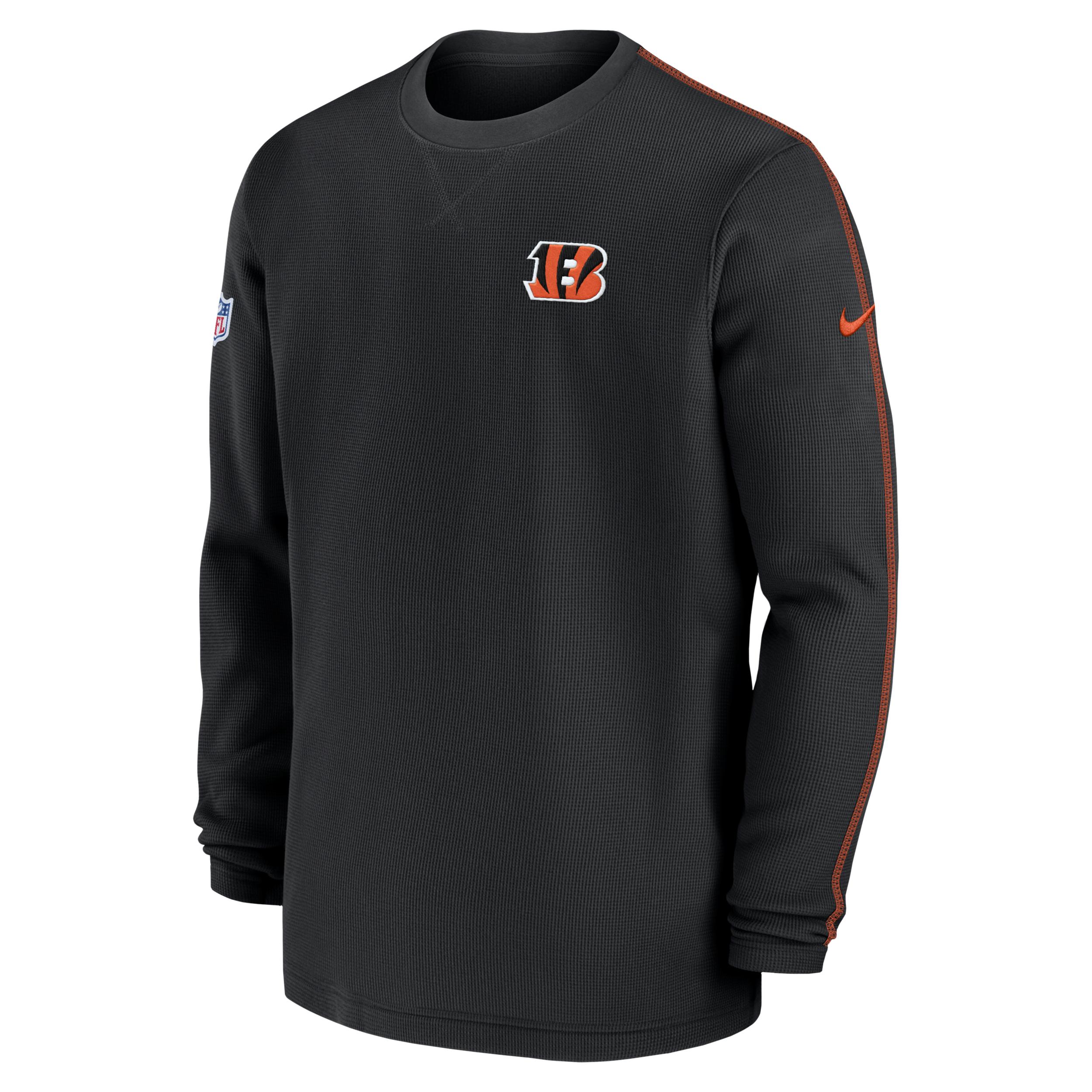 Cincinnati Bengals Sideline Coach Menâs Nike Men's NFL Long-Sleeve Top Product Image