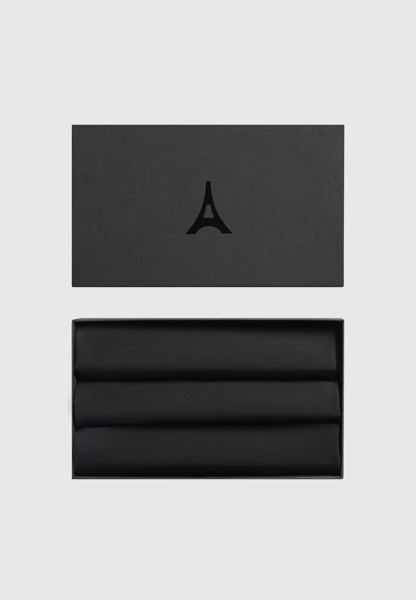 Slim Fit Luxe T-Shirt 3 Pack - Black Male Product Image