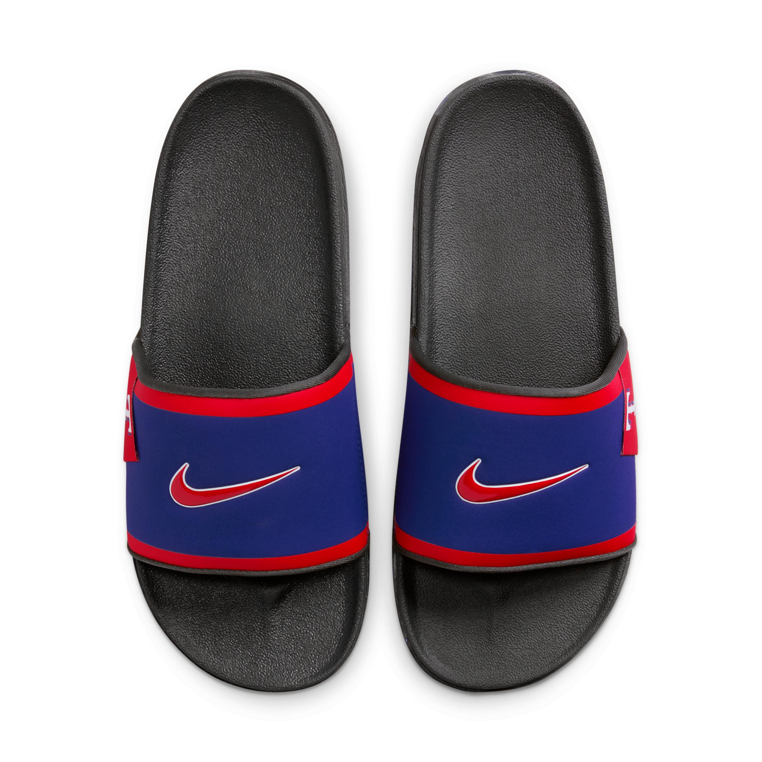 Nike Mens Offcourt (Texas Rangers) Offcourt Slides | FN4456-400 Product Image