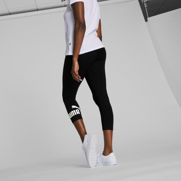 PUMA Essentials Women's 3/4 Logo Leggings Product Image