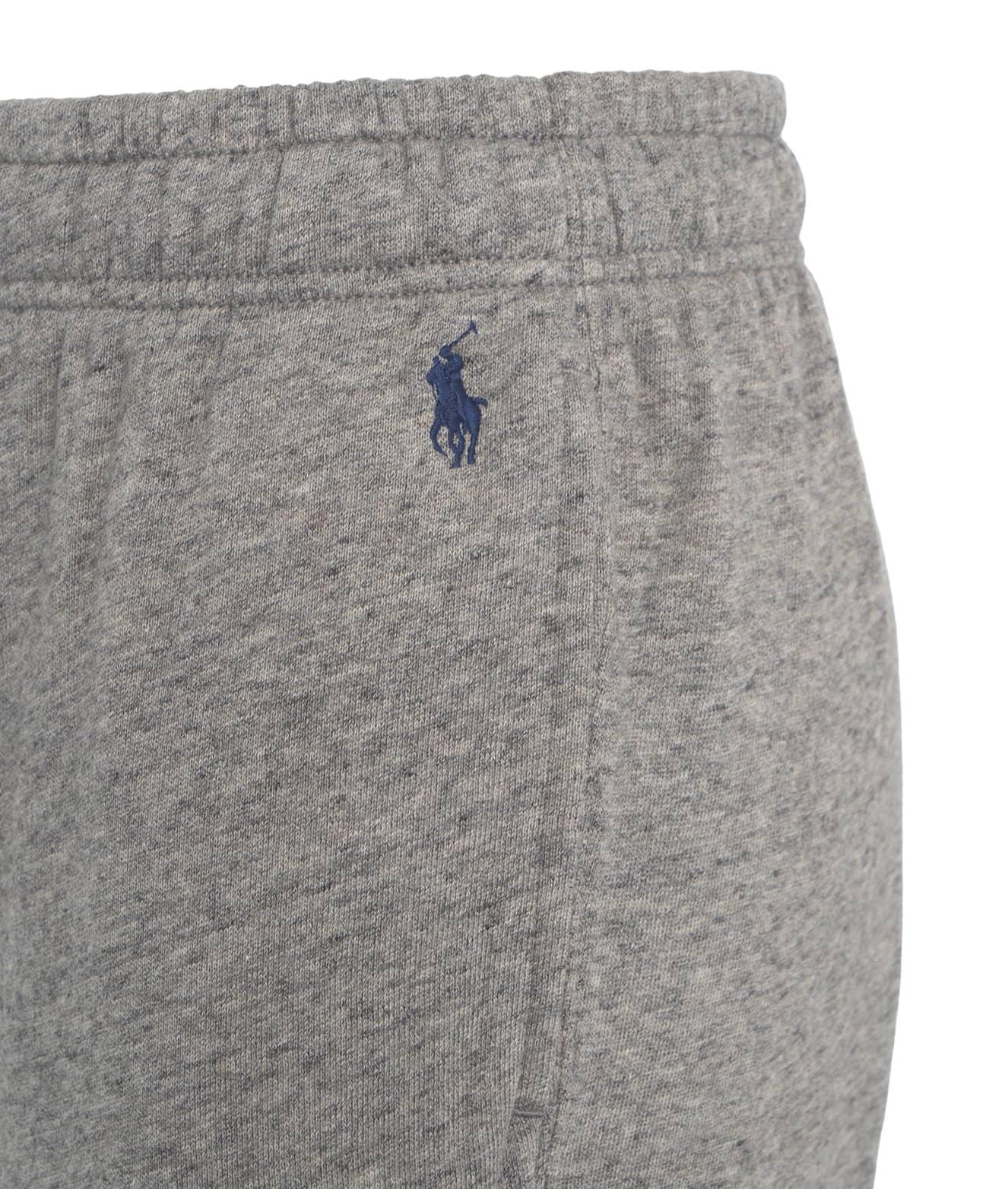 Jogging pants with logo embroidery Product Image