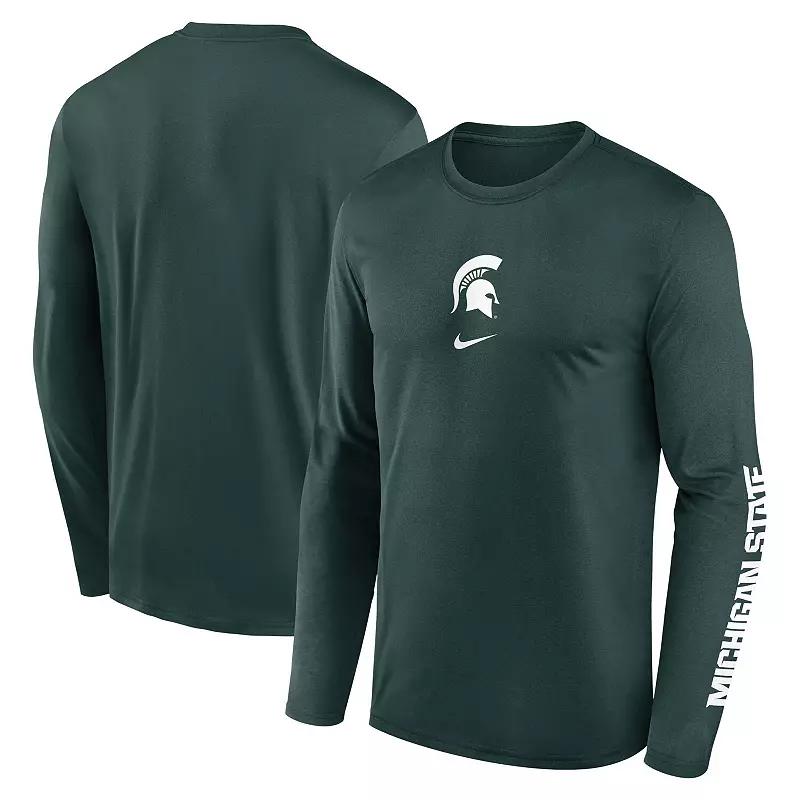 Men's Nike Cardinal Stanford Cardinal Primetime Center Lockup Two-Hit Legend Long Sleeve T-Shirt,  Product Image