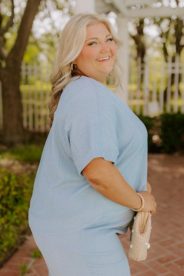 Ready For Vacay Knit Top Curves Product Image