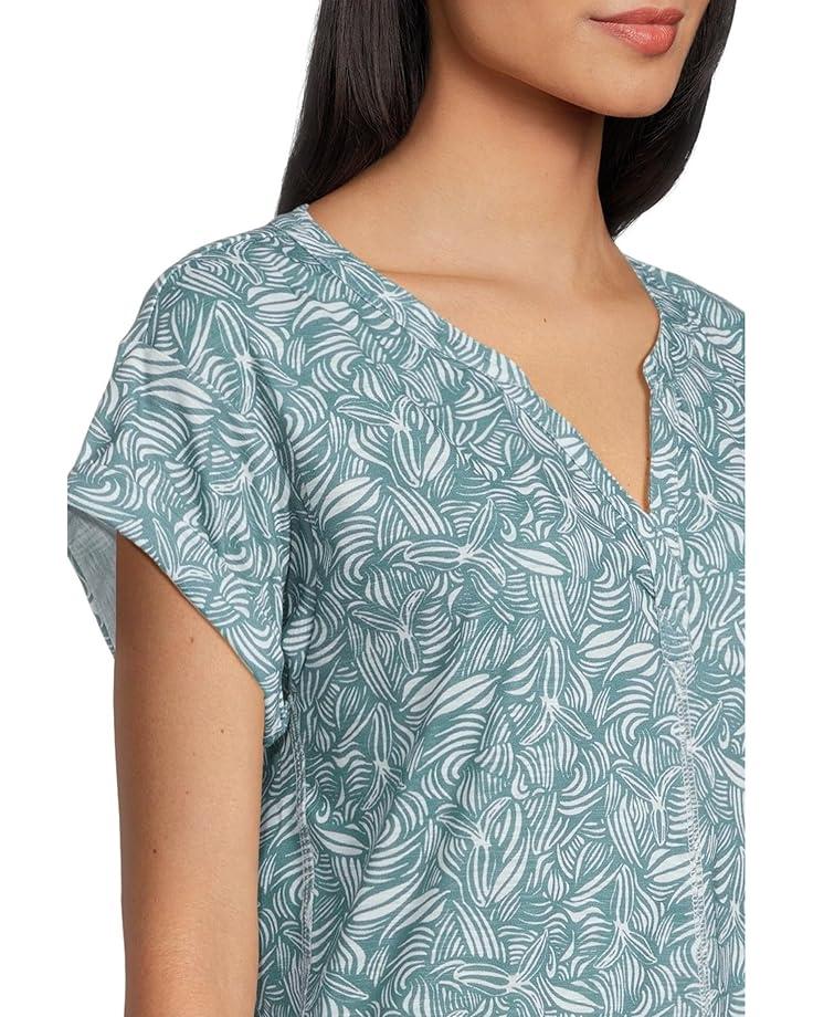 Soft Stretch Supima Tee Scoopneck Short-Sleeve Stripe Product Image