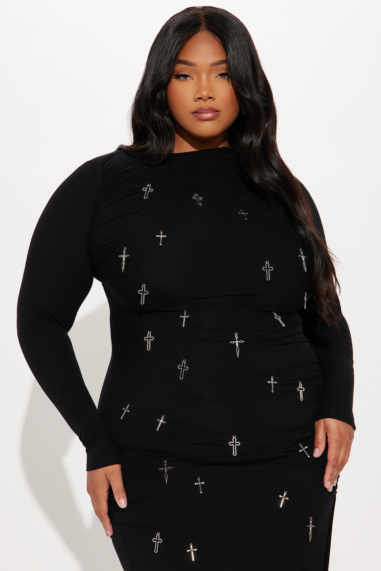 Tanya Hardware Maxi Dress - Black Product Image