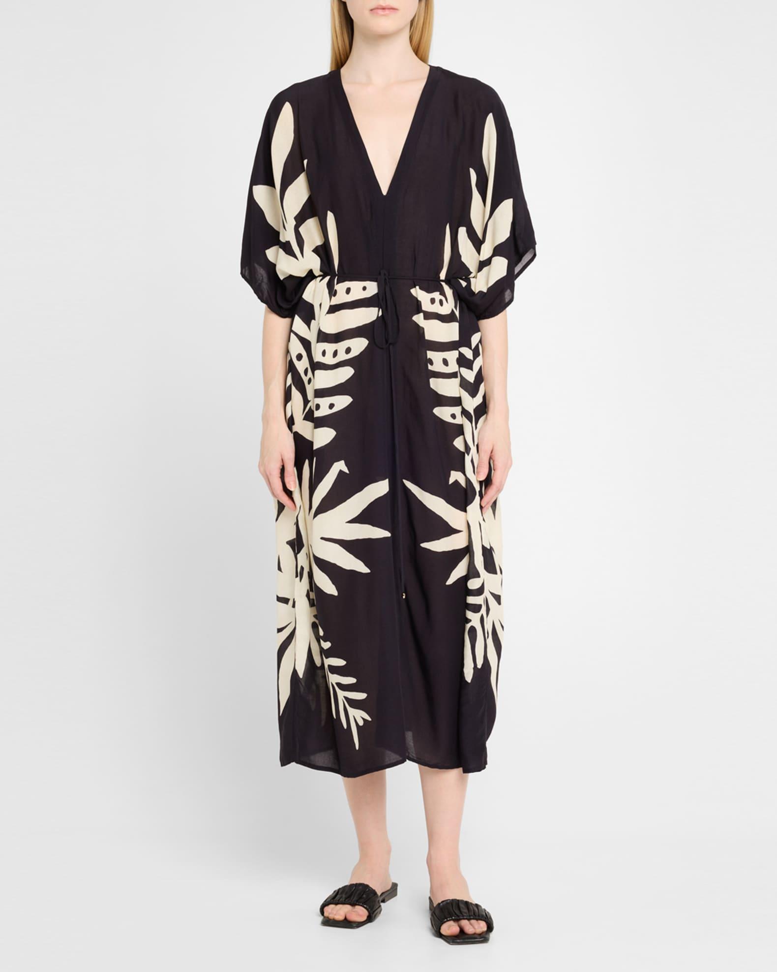 Jungle Frame Kaftan Maxi Dress Product Image