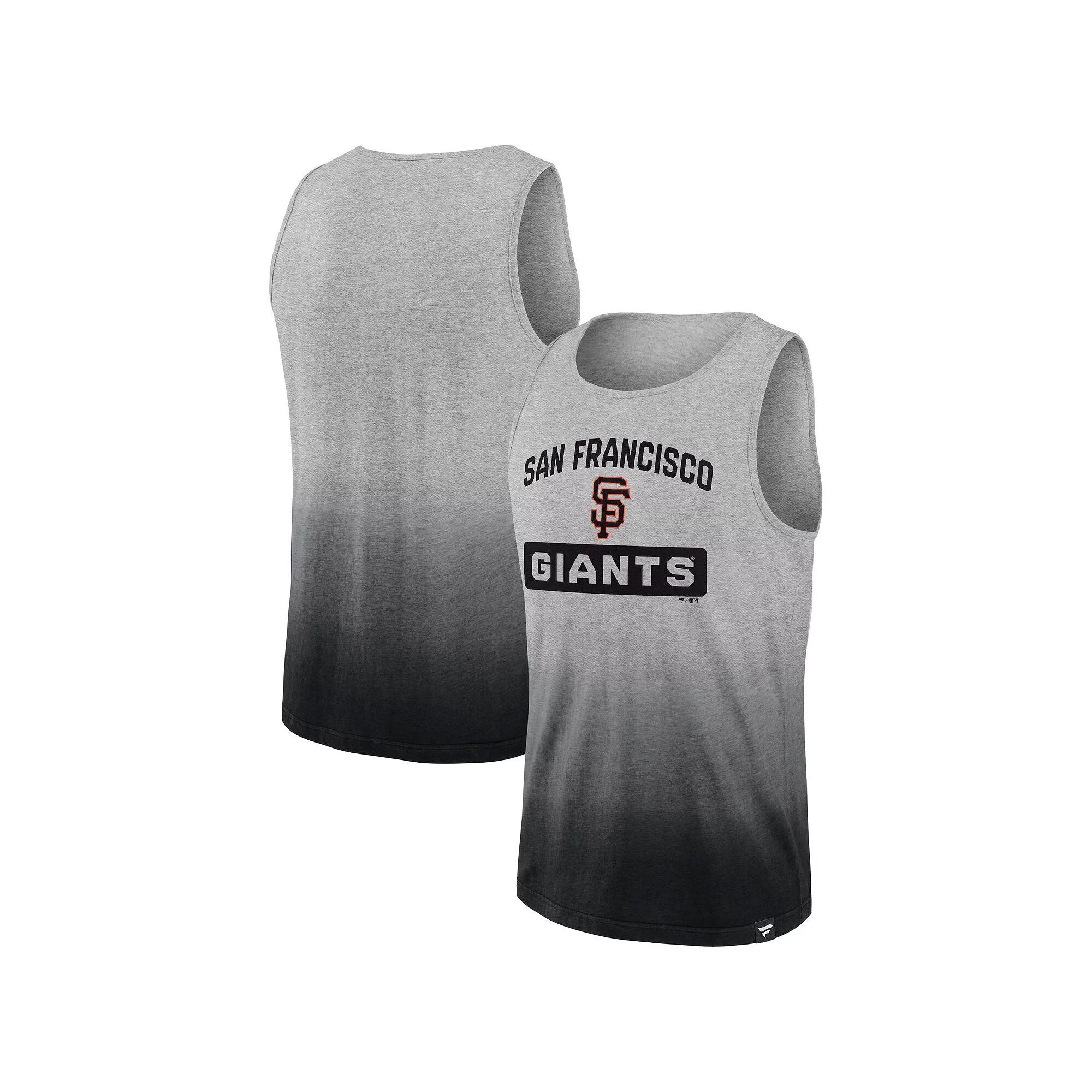 Men's Fanatics Branded Gray/Black San Francisco Giants Our Year Tank Top,  Product Image