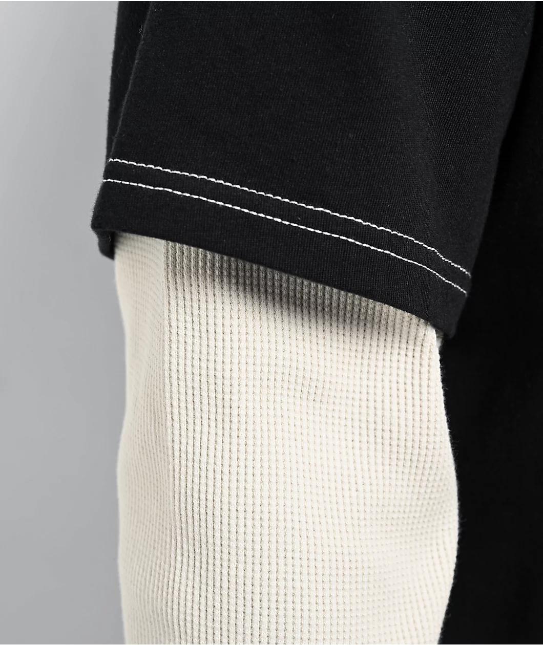 Empyre Rat Loose Screw Black & Cream 2fer Long Sleeve T-Shirt Product Image