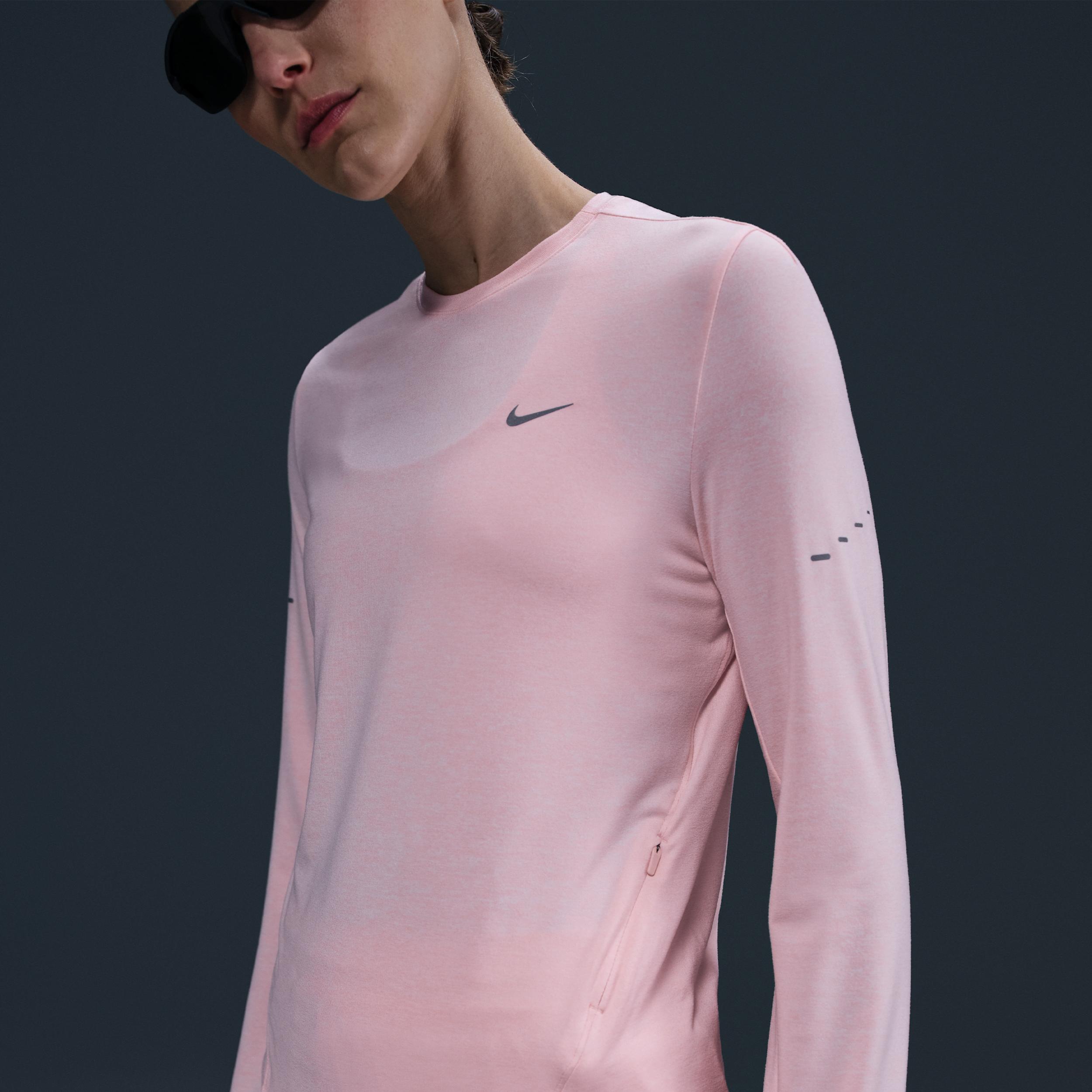 Nike Women's Swift Dri-FIT UV Long-Sleeve Crew-Neck Running Top Product Image