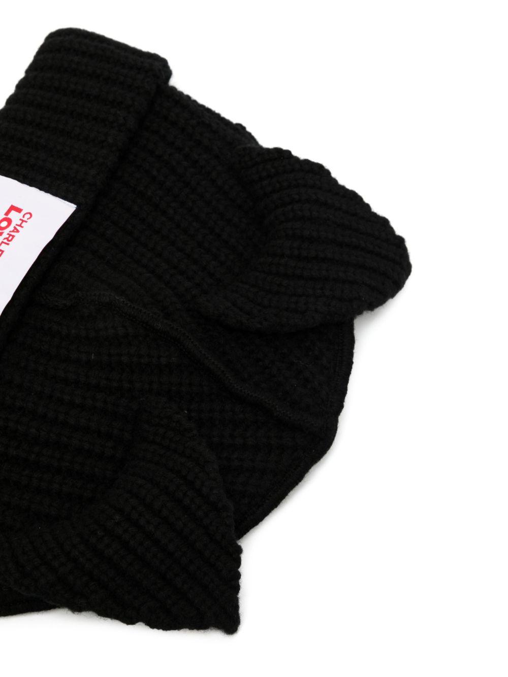Bear ribbed-knit beanie Product Image